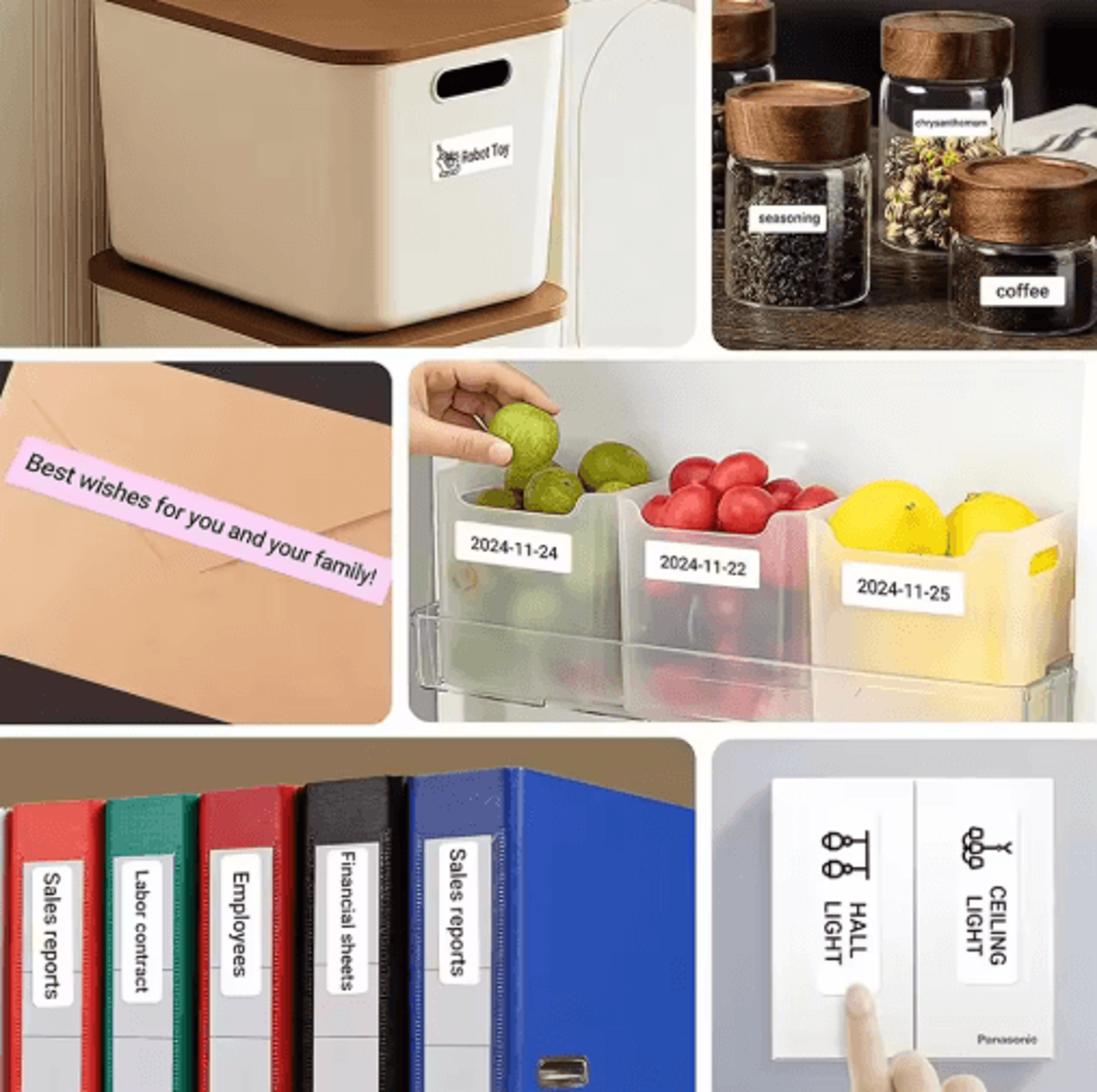 P15 Mini Bluetooth Label Printer  Portable Inkless Sticker Maker 6