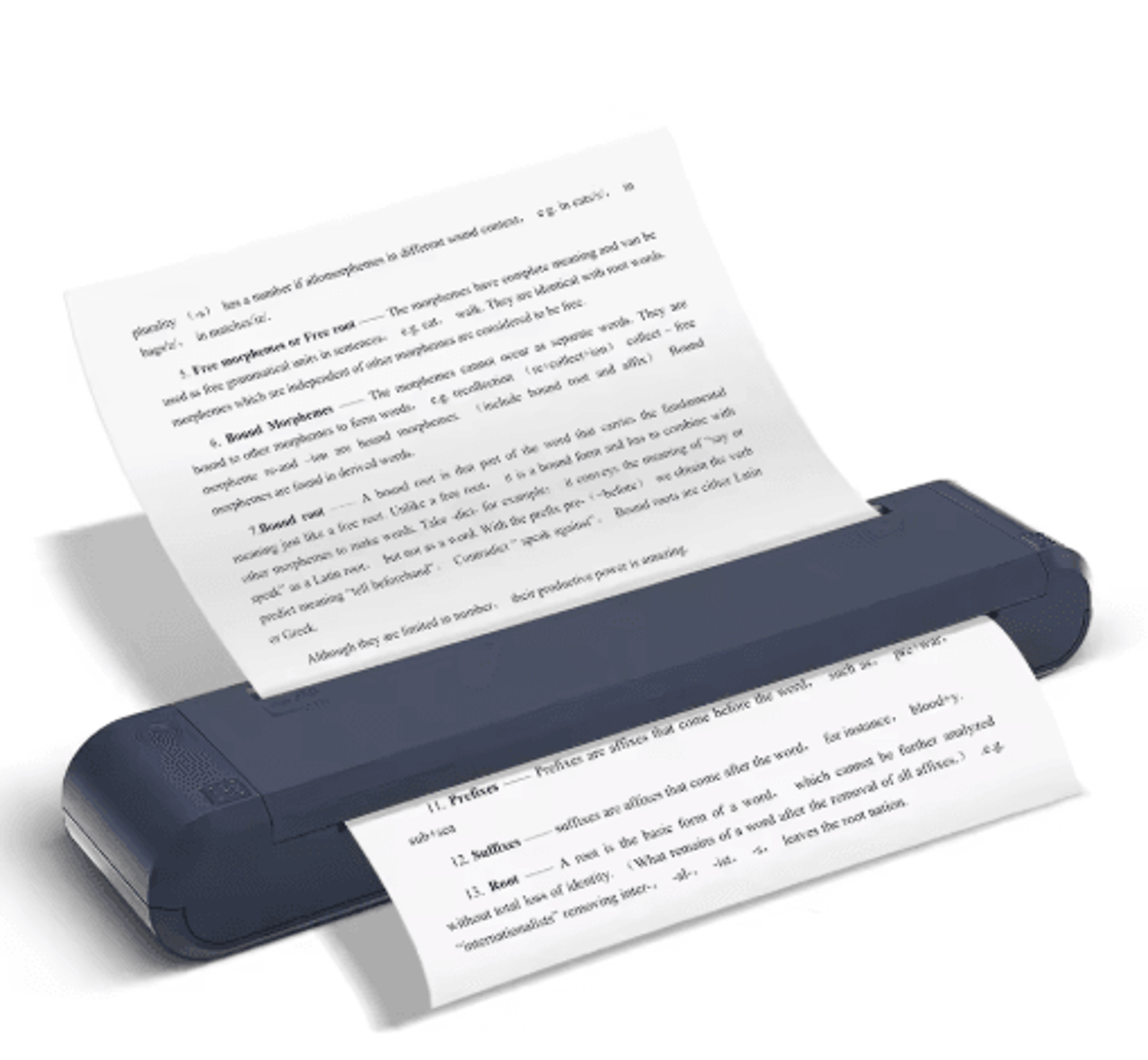 A4 Bluetooth Thermal Transfer Printer  DualSided Ribbon Printer 1