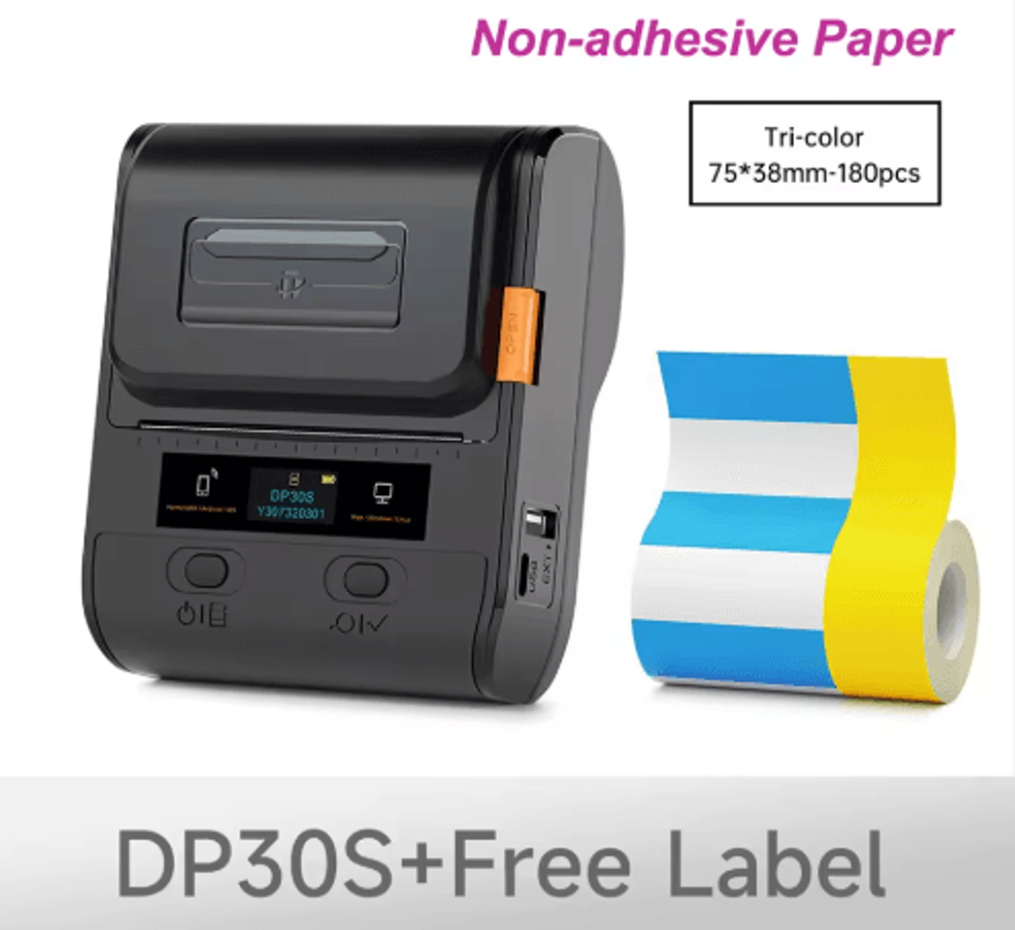 Portable Wireless Thermal Printer  2075mm Desktop Printer 1