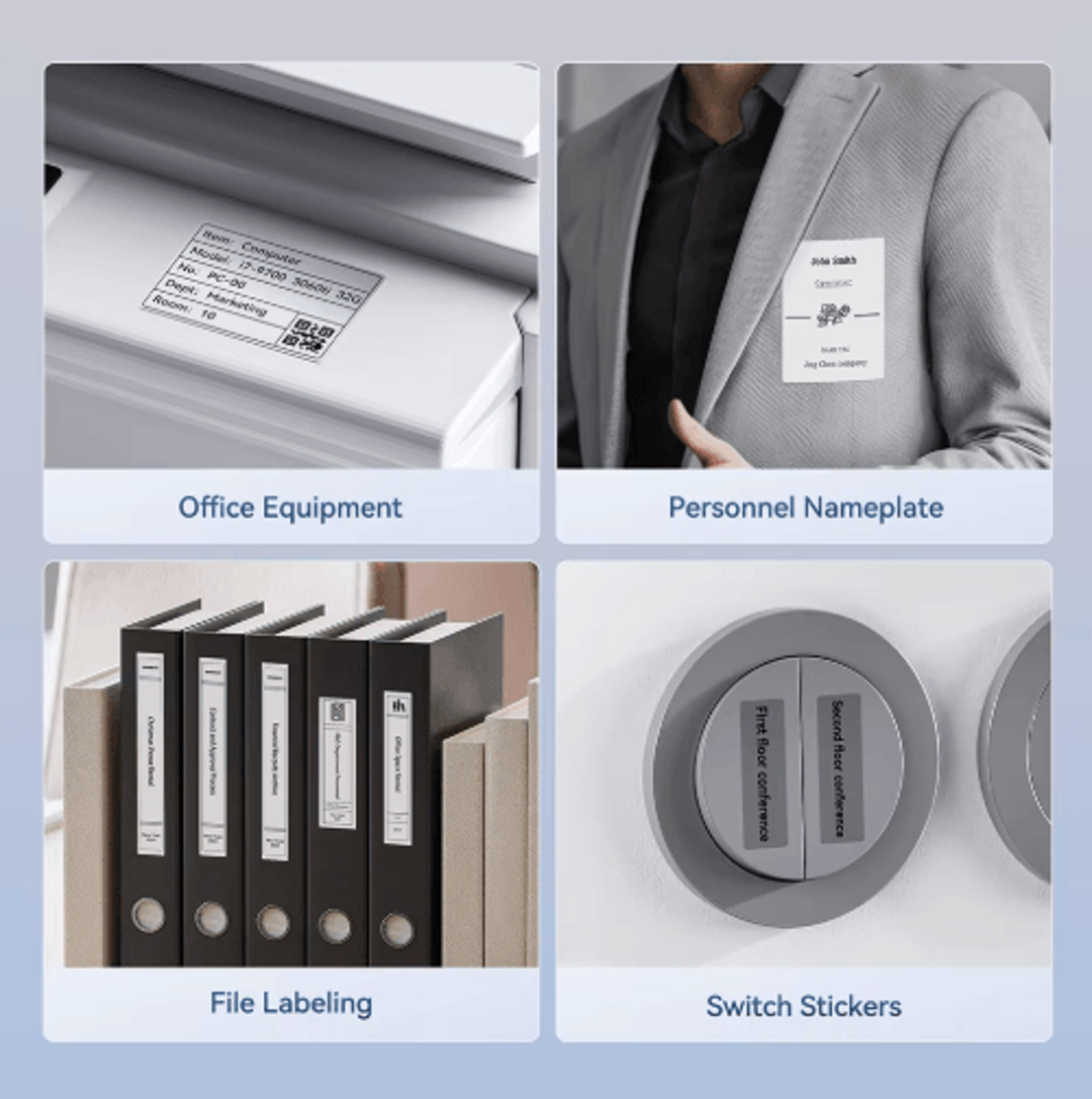 Thermal Transfer Label Printer  Barcode And Price Tag Sticker Maker 5