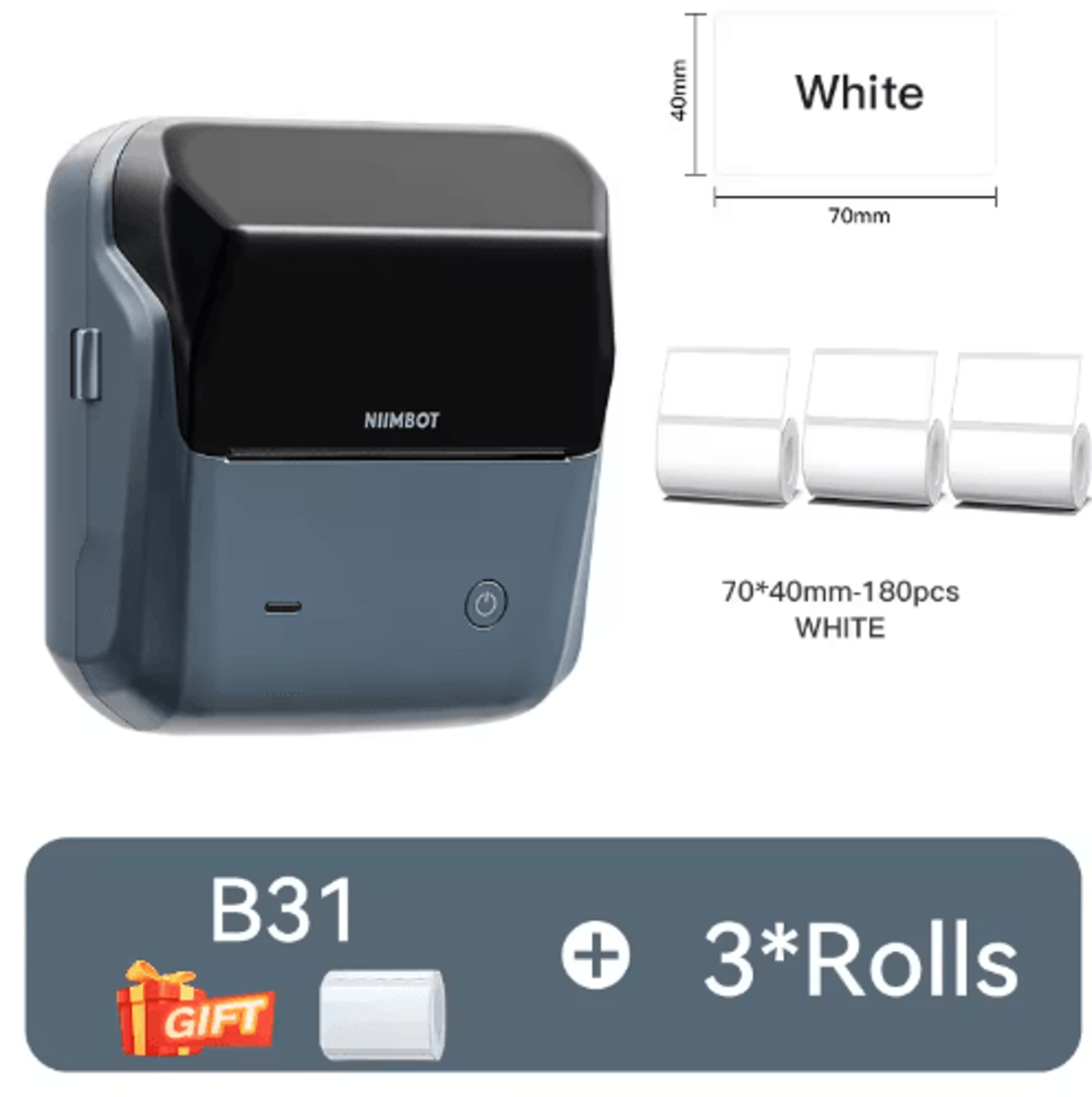 Wireless Thermal Label Printer  Portable Barcode And Sticker Maker 6