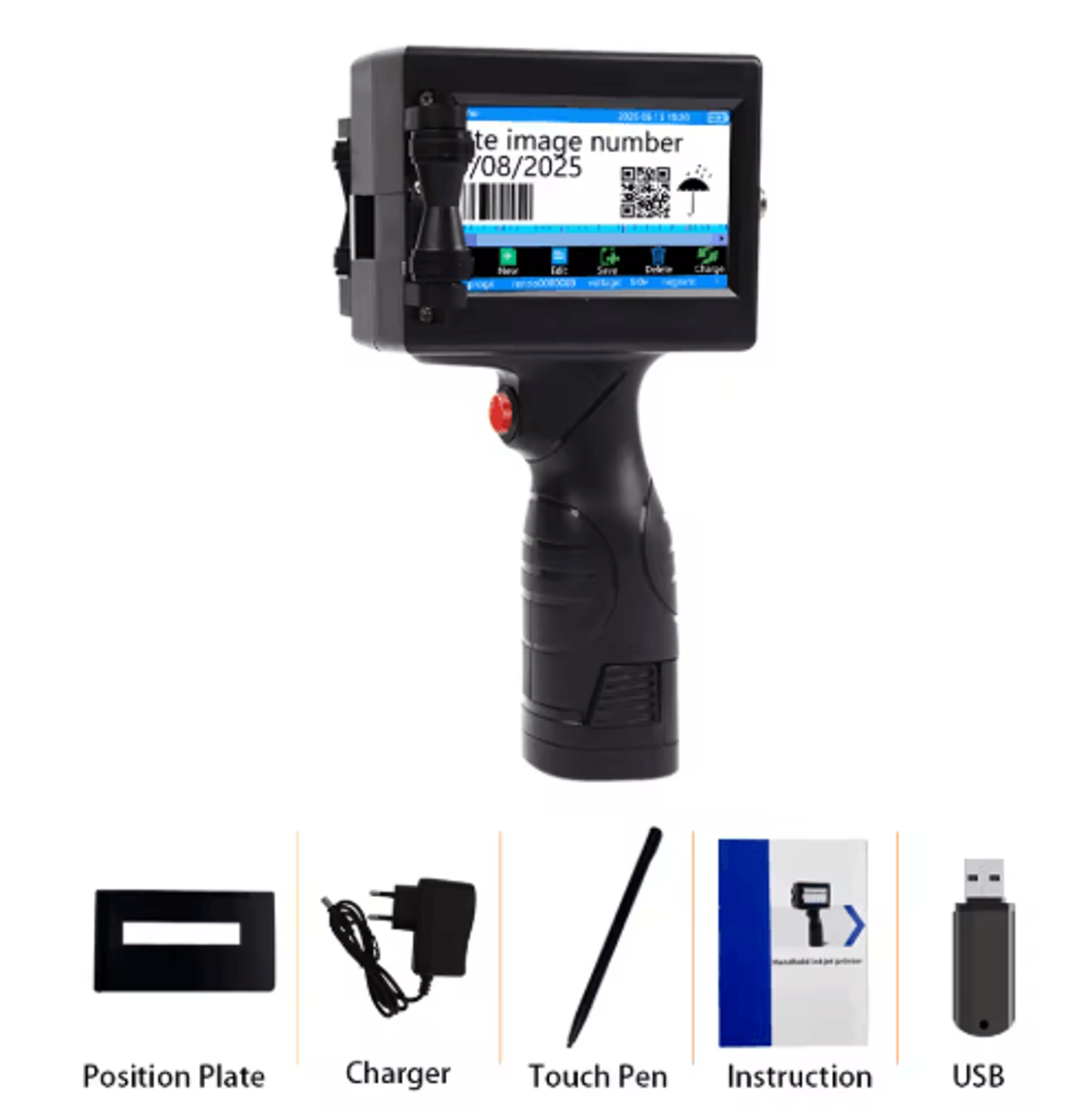 Portable Inkjet Coding Printer  Date Batch Number  QR Code Marker 3