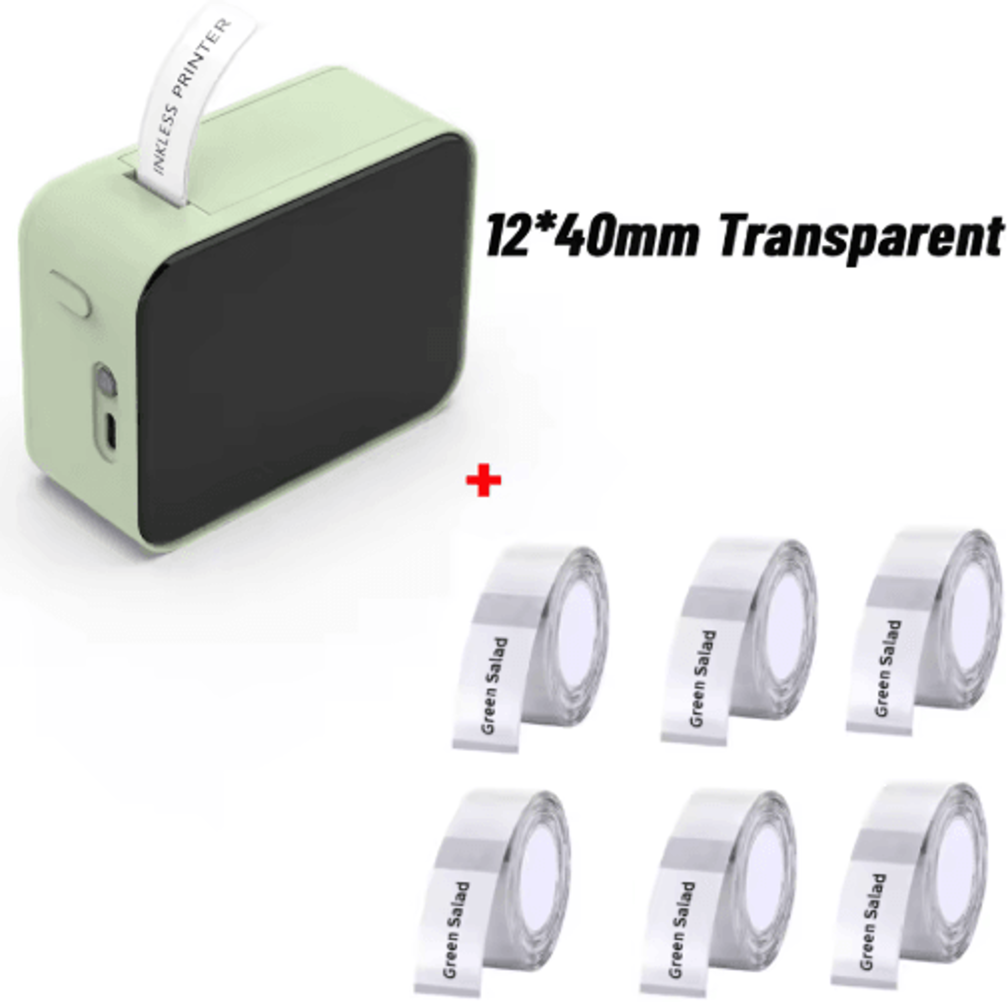 Portable Bluetooth Thermal Label Printer  Wireless Price Tag  Sticker Maker 6