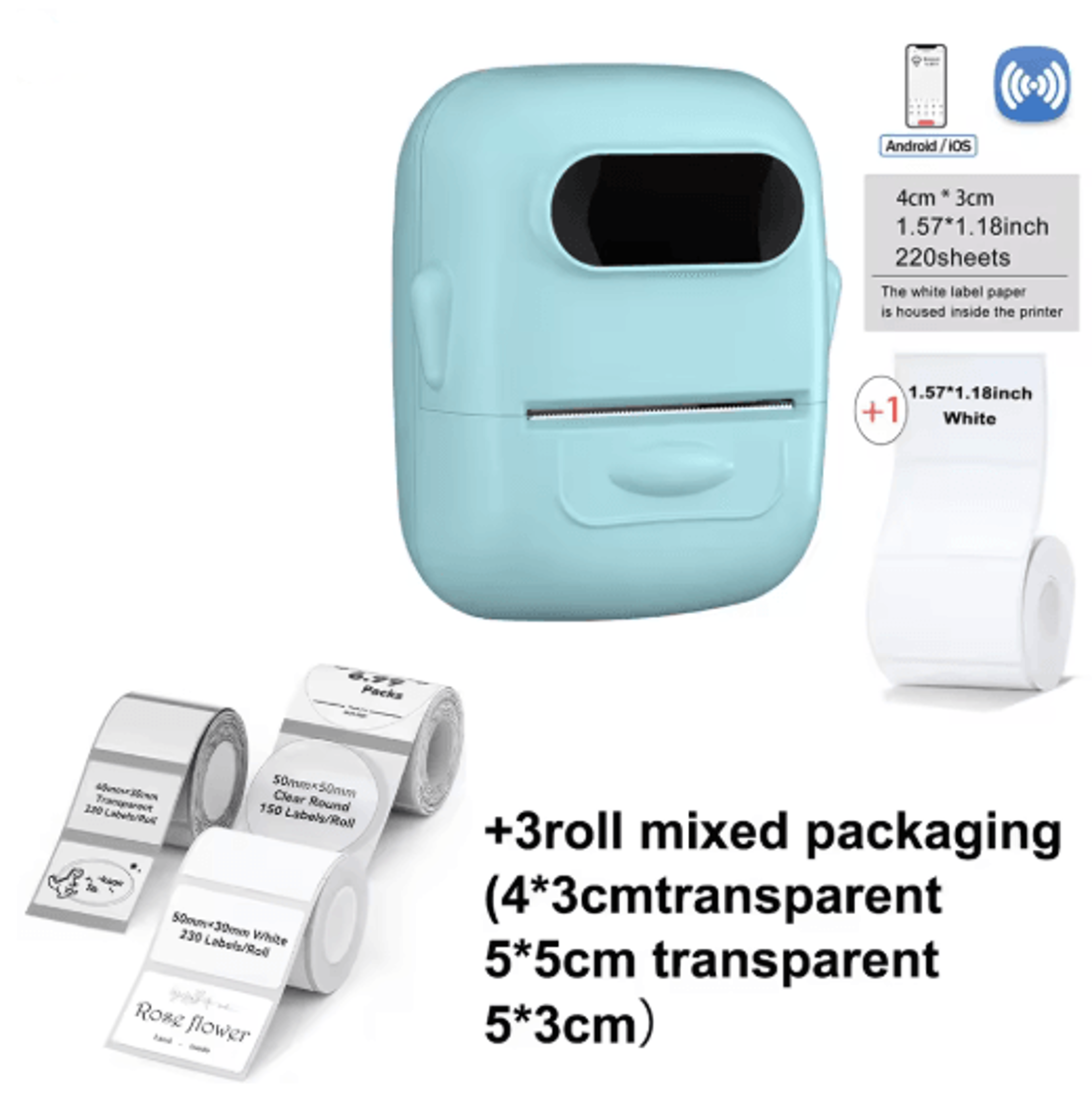 Thermal Label Printer  Custom Sticker Maker For Home  Business 3