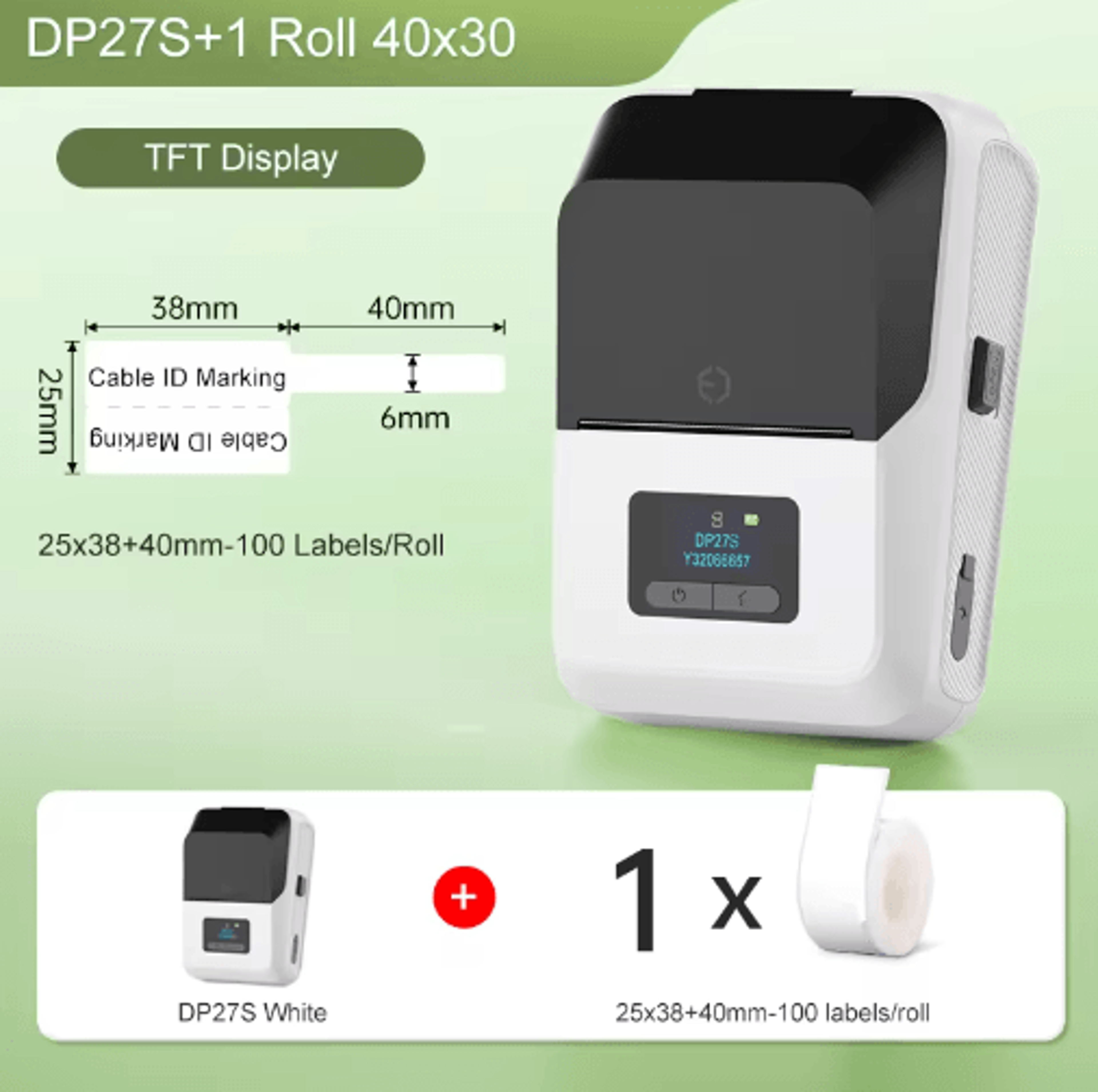 2Inch Mini Thermal Label Printer  Wireless Inkless Sticker Maker 2