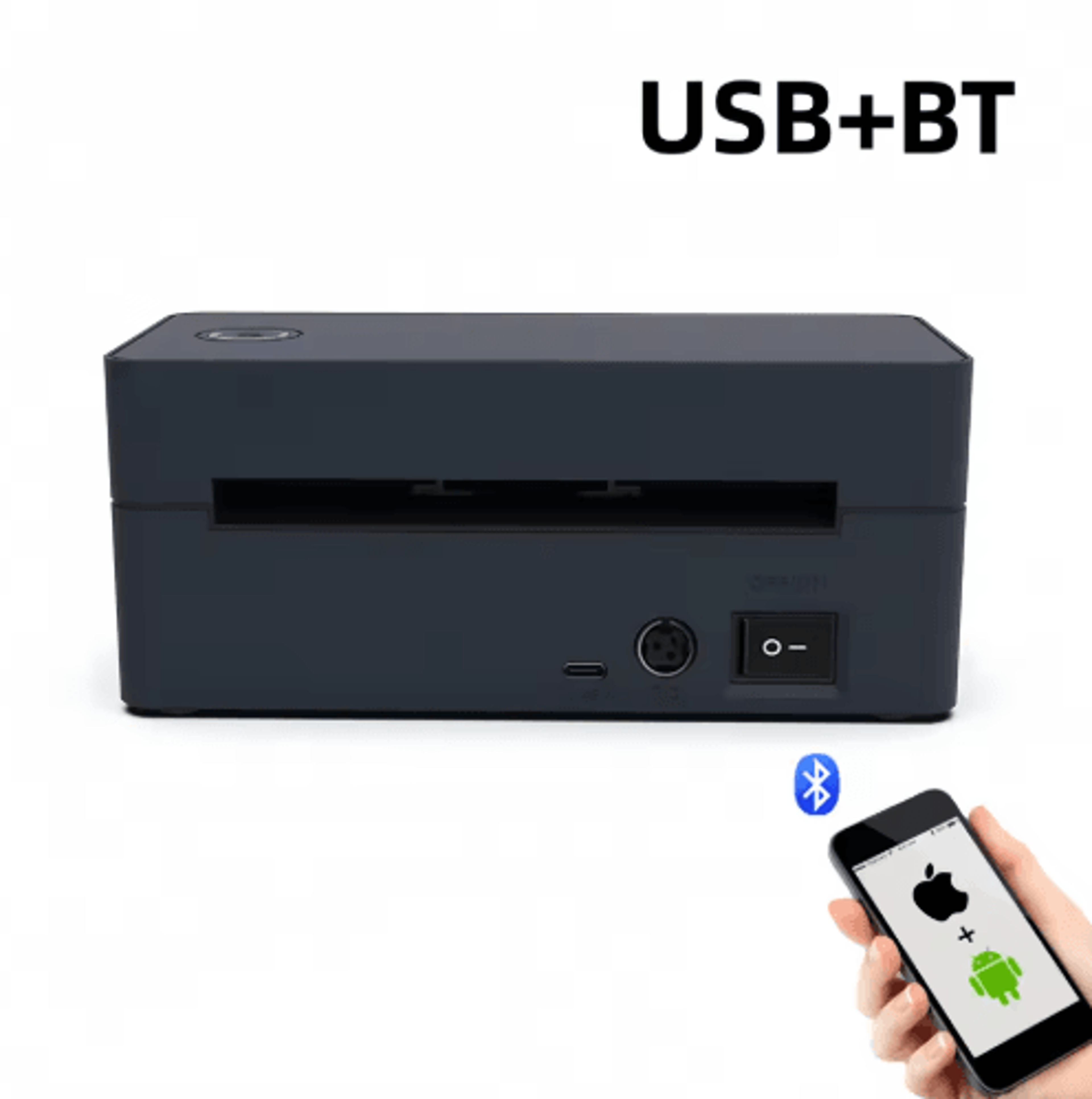 4x6 Bluetooth Thermal Label Printer  203 DPI HighSpeed Shipping Printer 1