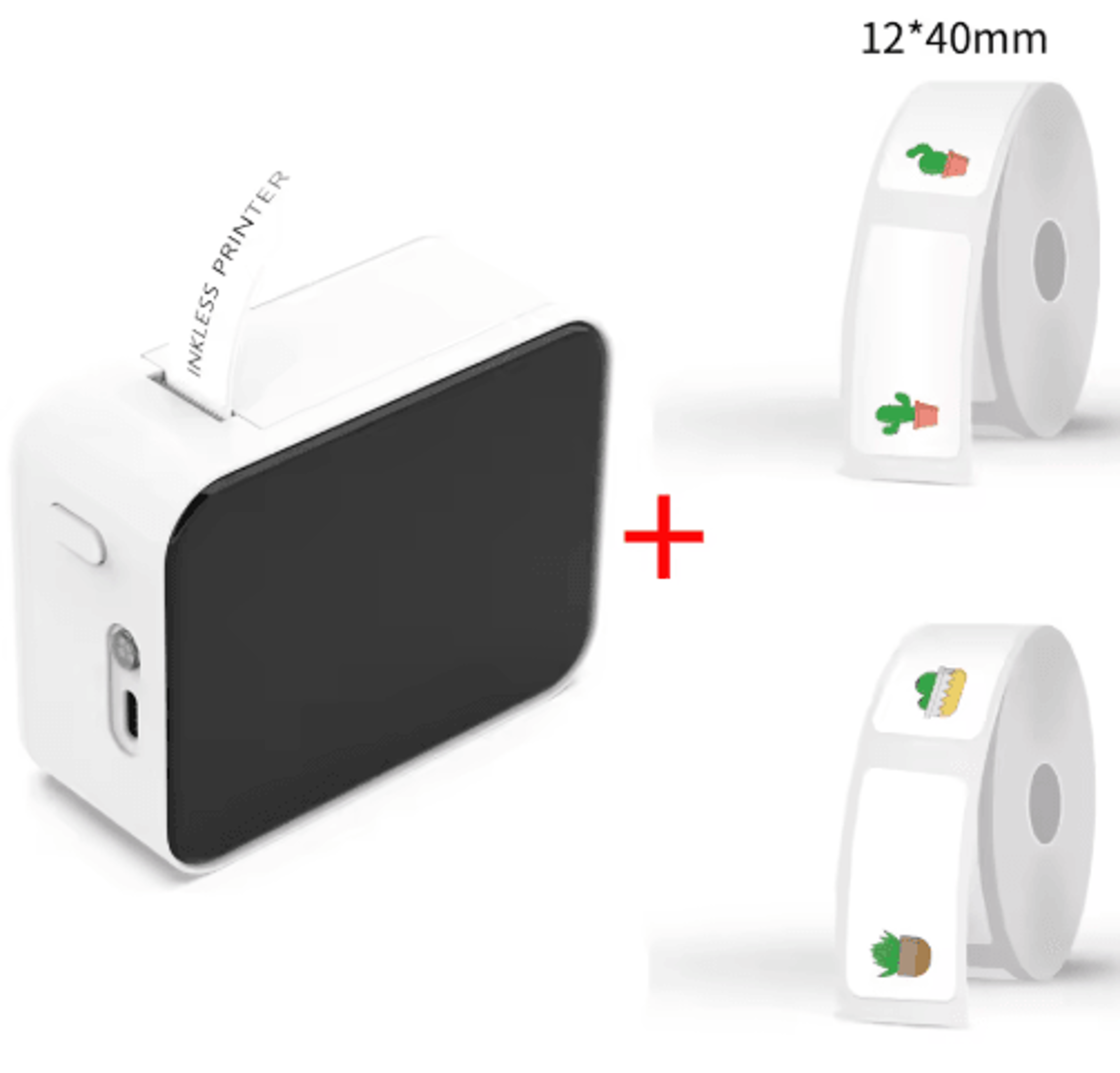 P15 Mini Bluetooth Thermal Label Printer  Portable Wireless Sticker Maker For Home  Office 4