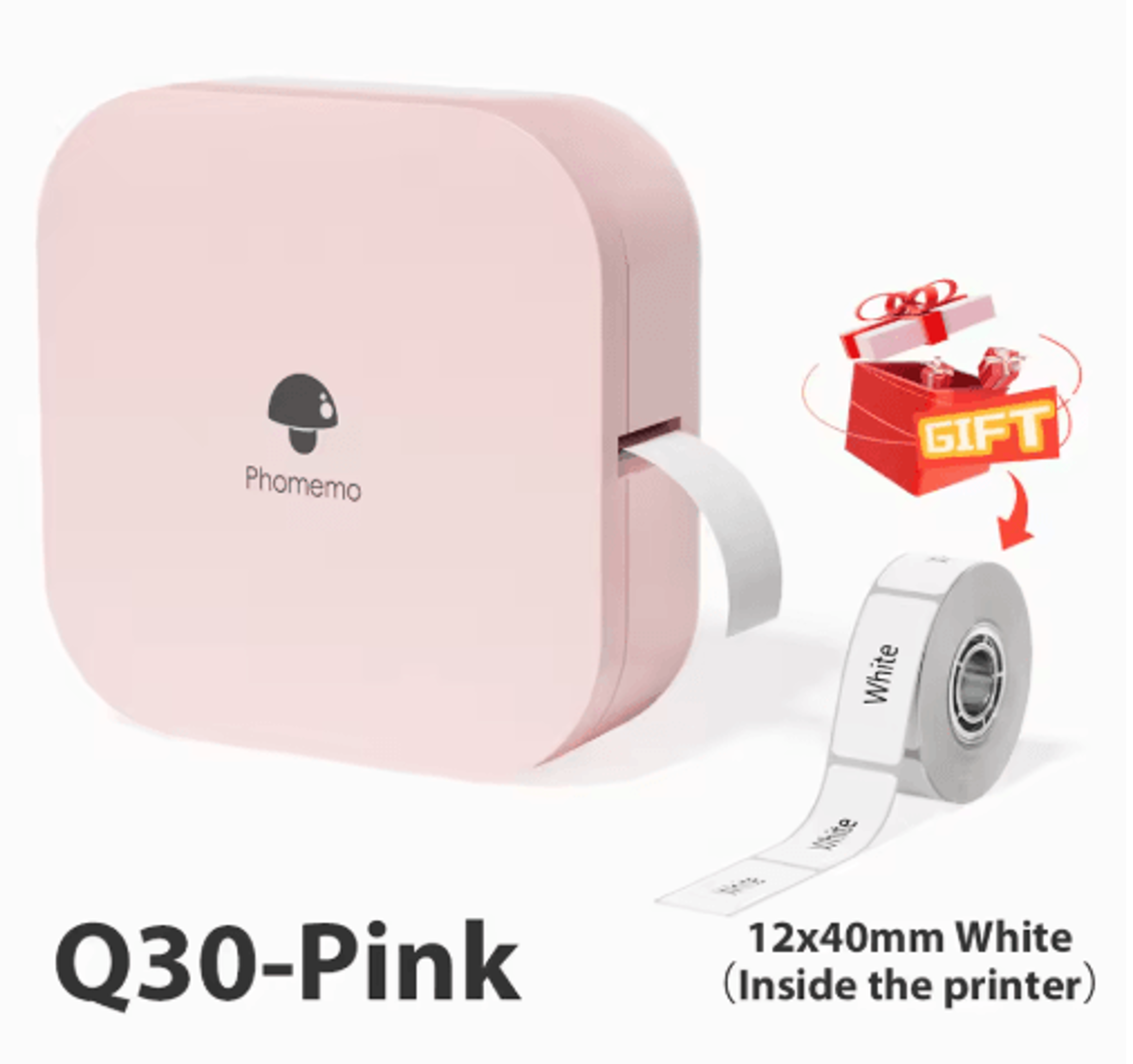 Mini Bluetooth Thermal Label Printer  Portable Wireless Sticker Maker For DIY  Organization 19