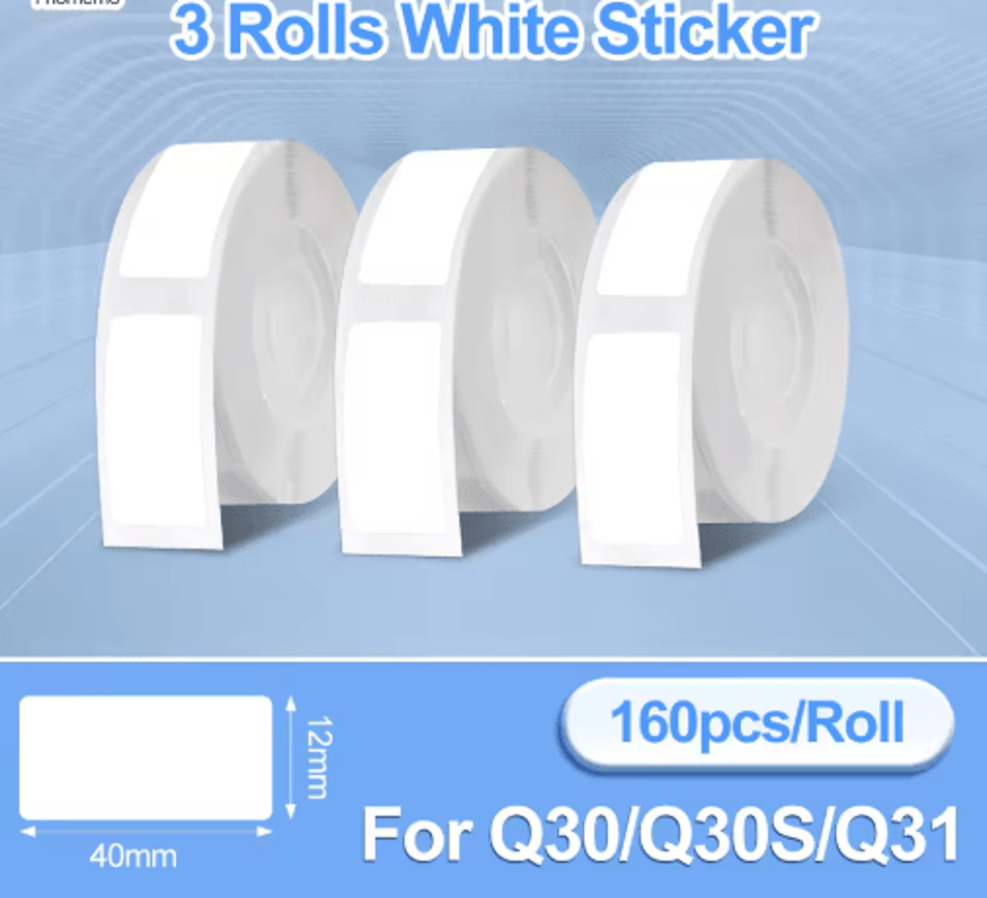 Mini Bluetooth Thermal Label Printer  Portable Wireless Sticker Maker For DIY  Organization 20