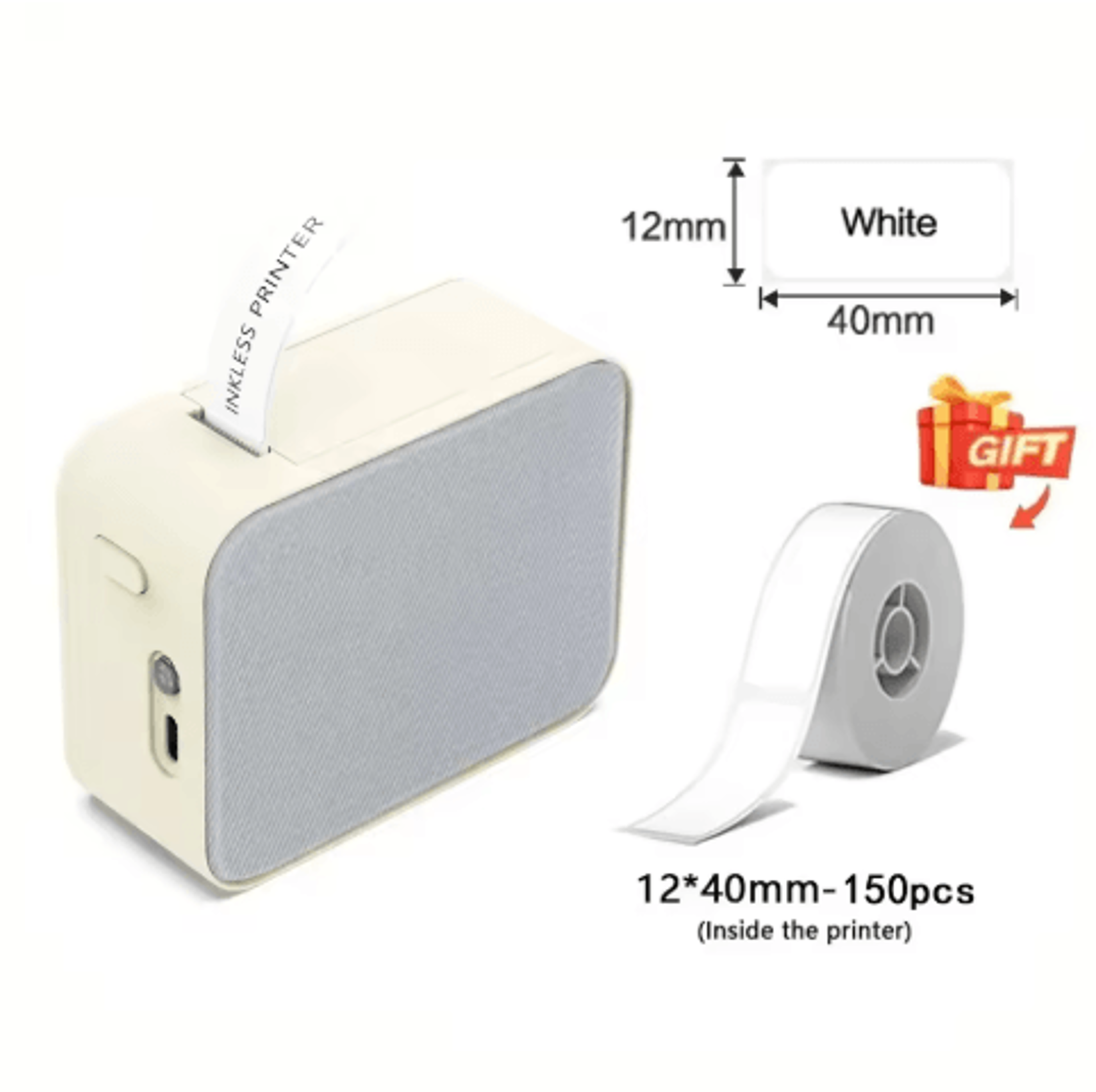 P15 Mini Bluetooth Thermal Label Printer Portable Wireless Sticker Maker For Home  Office 12
