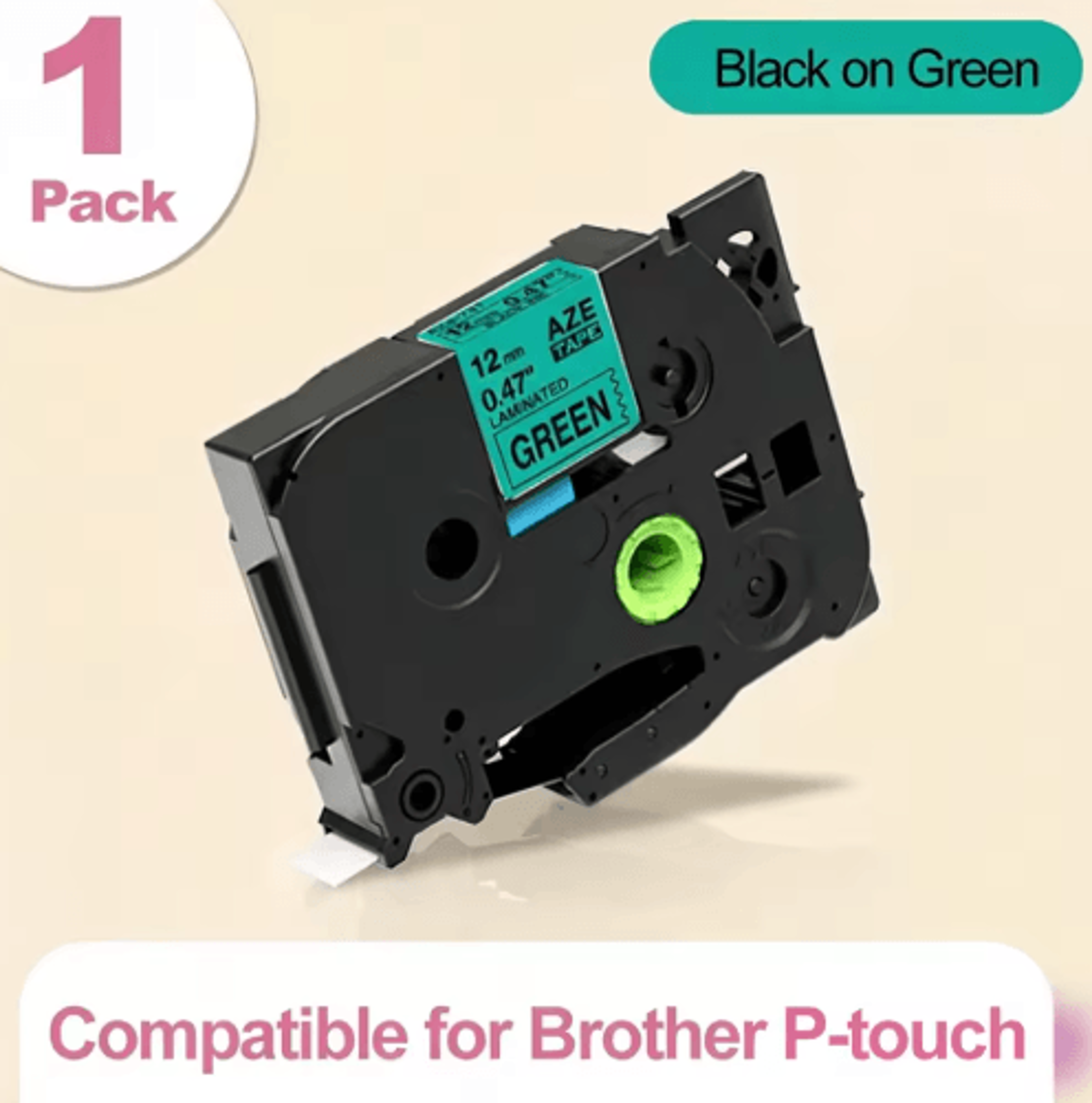 E1000 QWERTY Label Printer  Portable Label Maker For Heat Shrink Tubes  TZ231 Tape 7