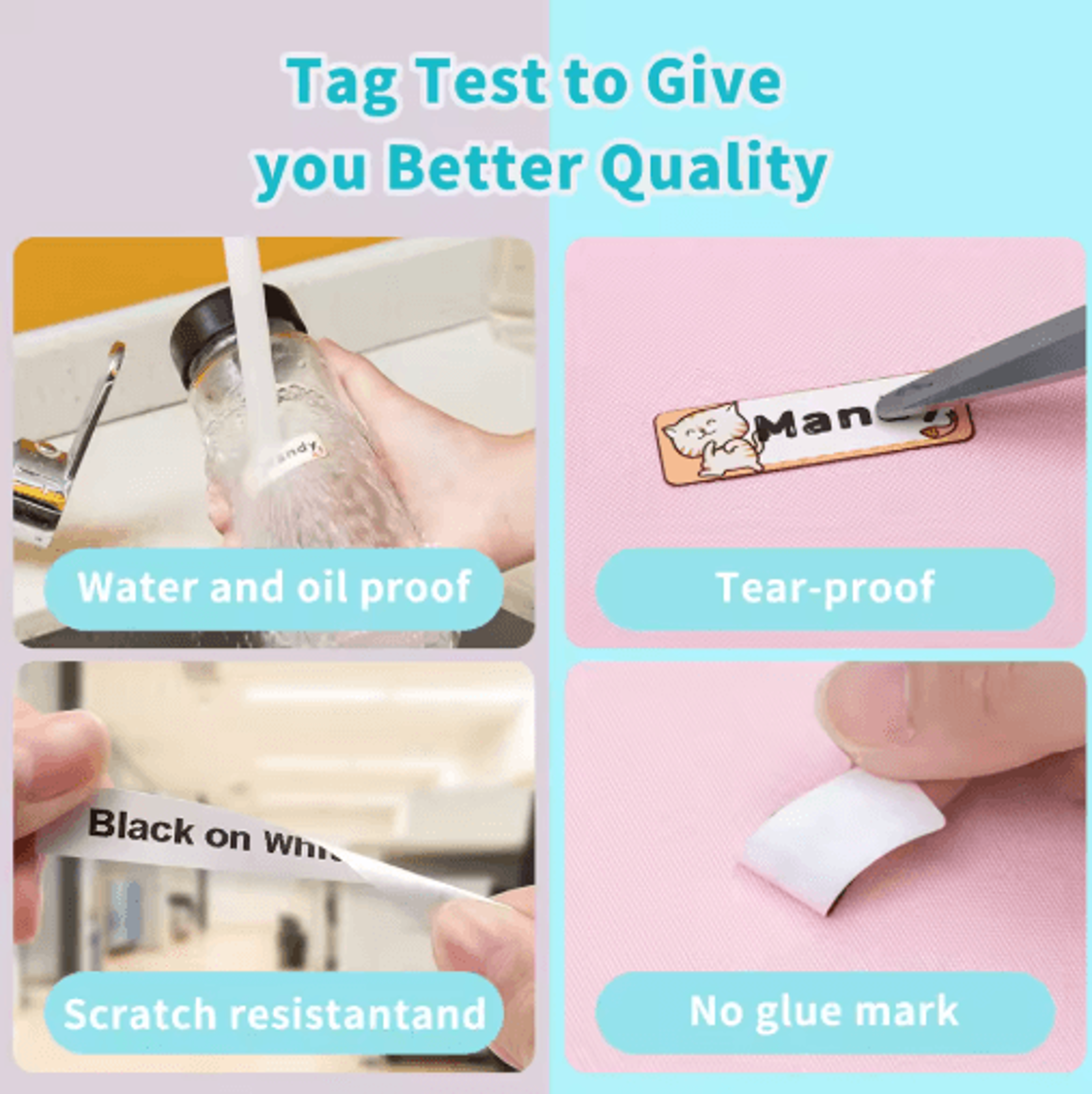 Label Sticker Roll  615mm SelfAdhesive Thermal Printer Paper 13