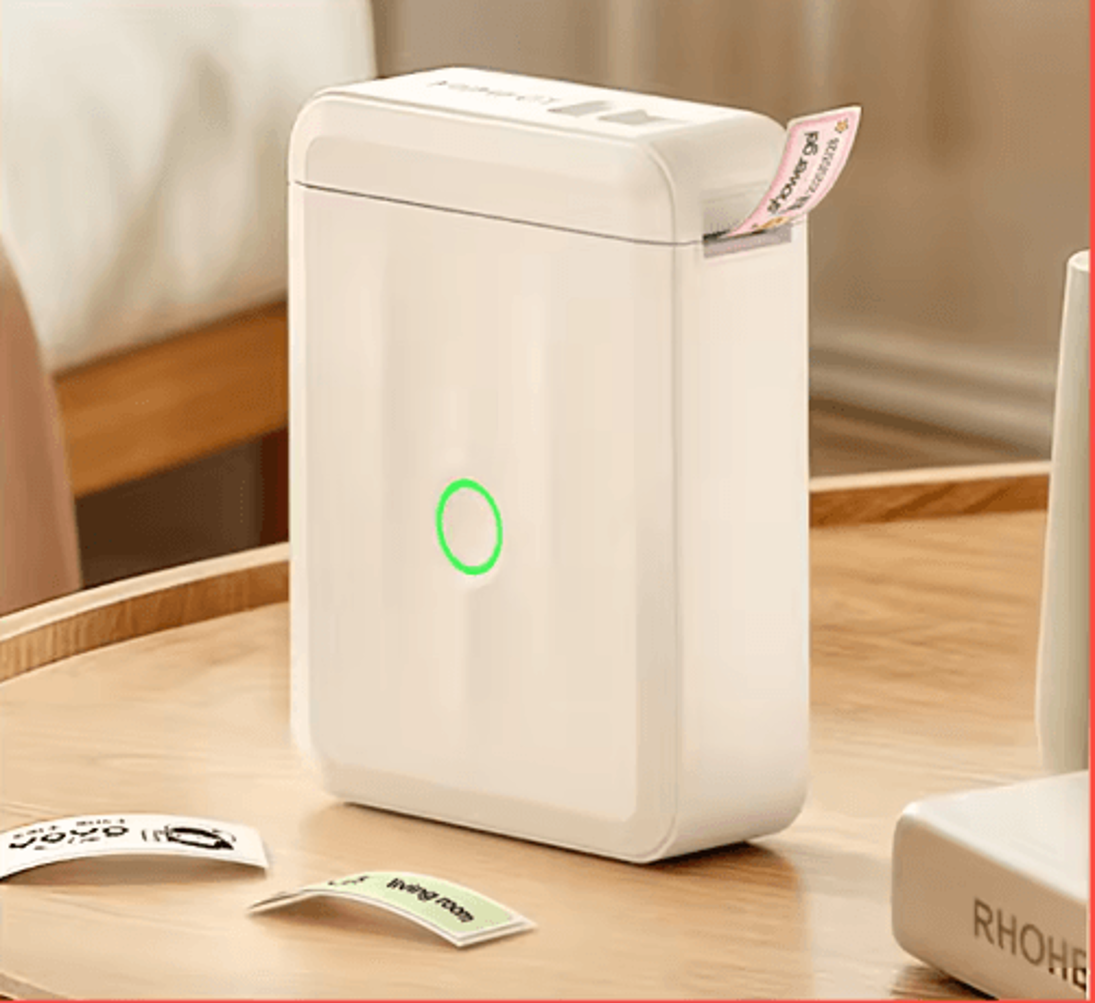 Mini Portable Thermal Label Printer  SelfAdhesive Label Maker For Home Organization 0