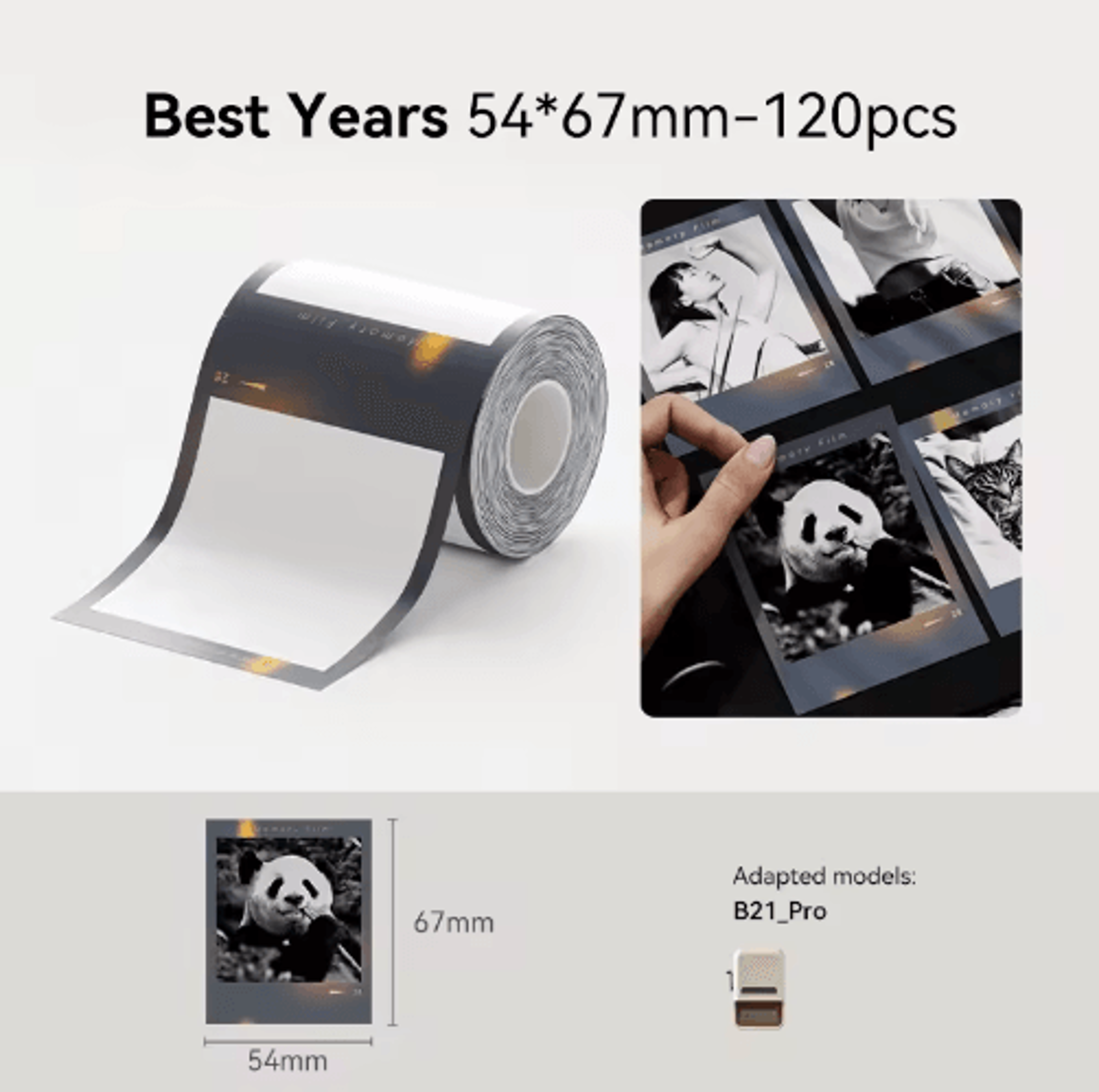 Wireless Label Printer  2050mm SelfAdhesive Sticker Maker For Home  Office 2