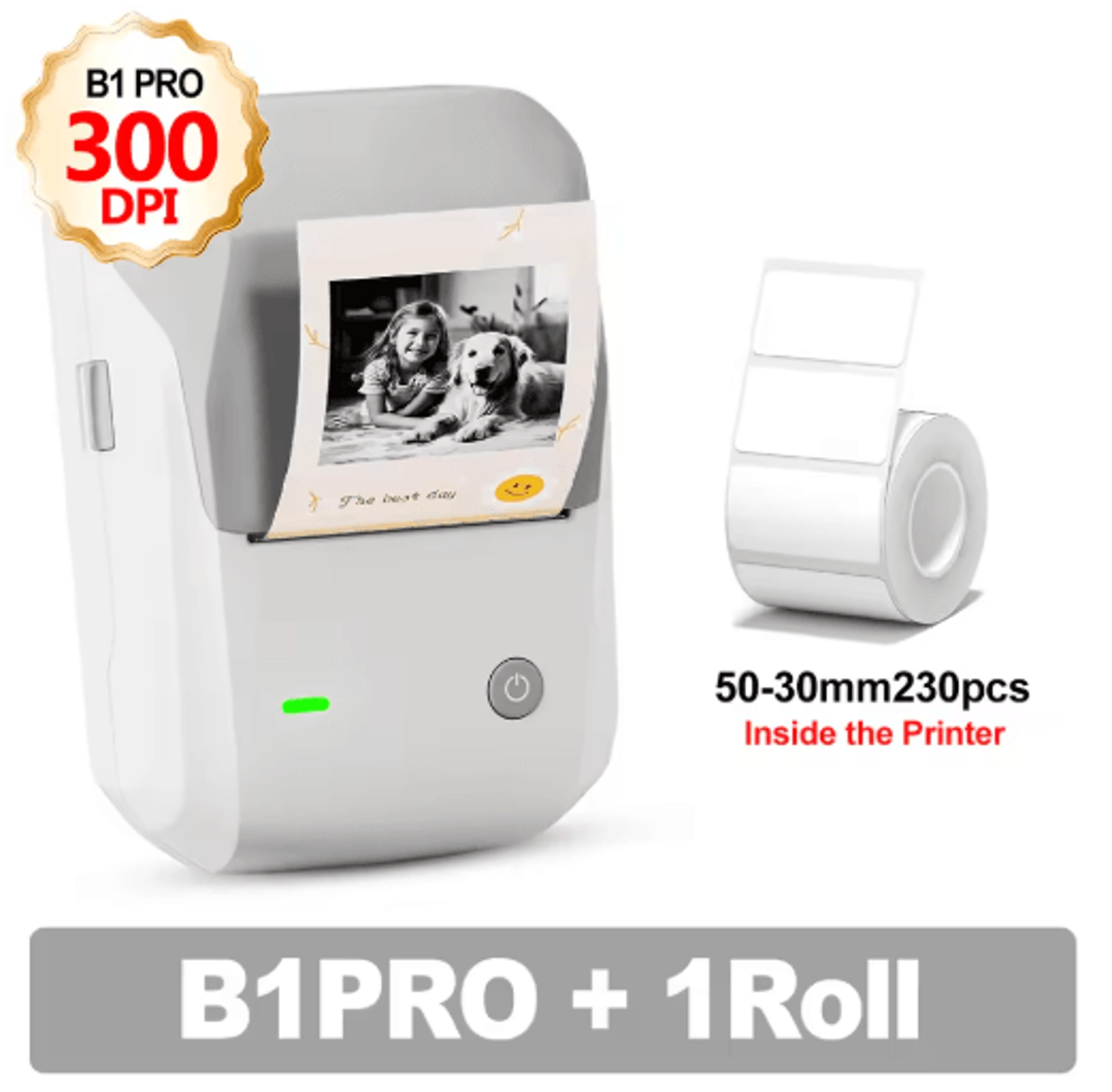 Wireless Label Printer  2050mm SelfAdhesive Sticker Maker For Home  Office 6