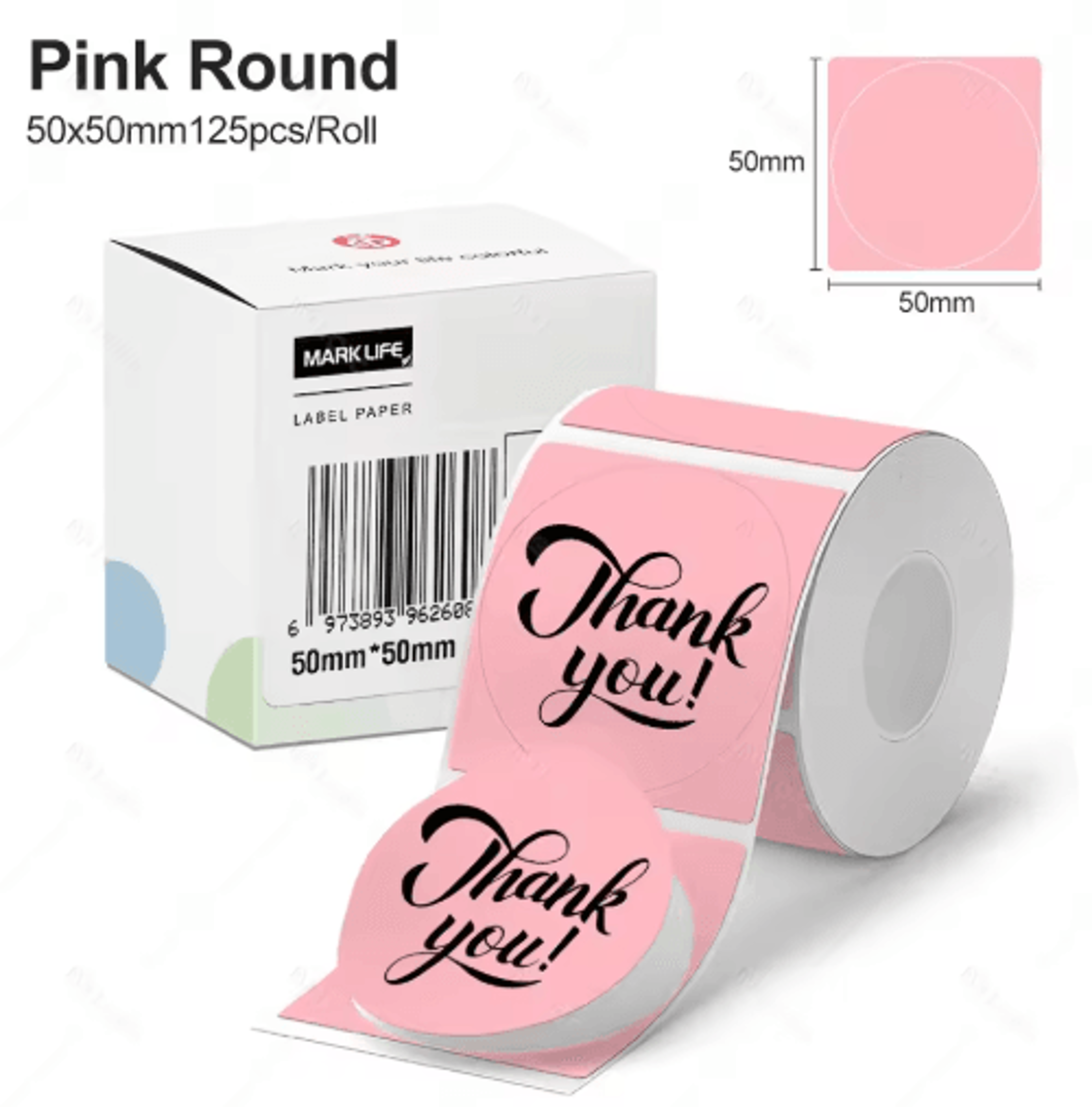Portable Thermal Label Printer  2Inch Sticker Maker With Label Paper Options 2