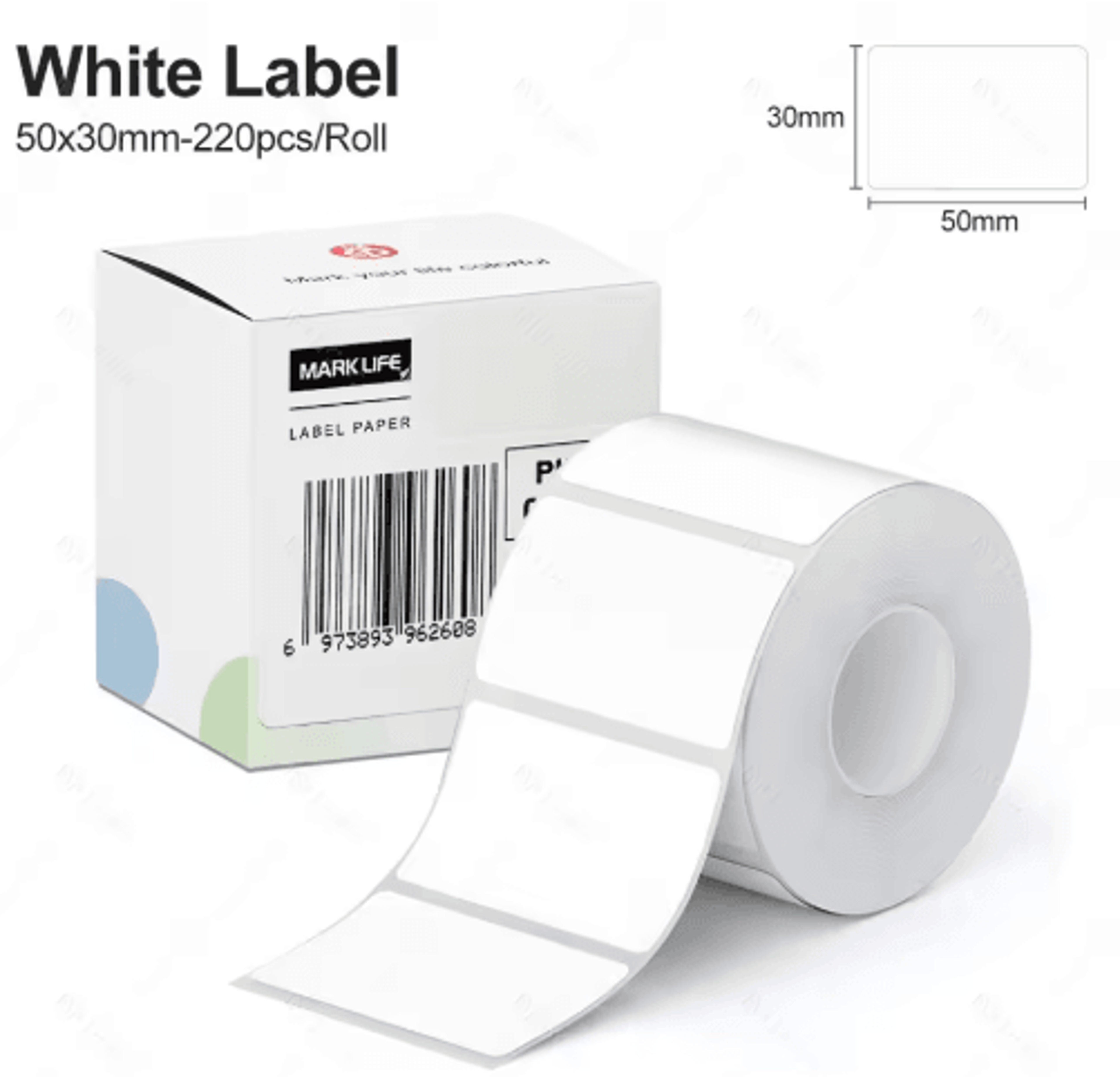 Portable Thermal Label Printer  2Inch Sticker Maker With Label Paper Options 7