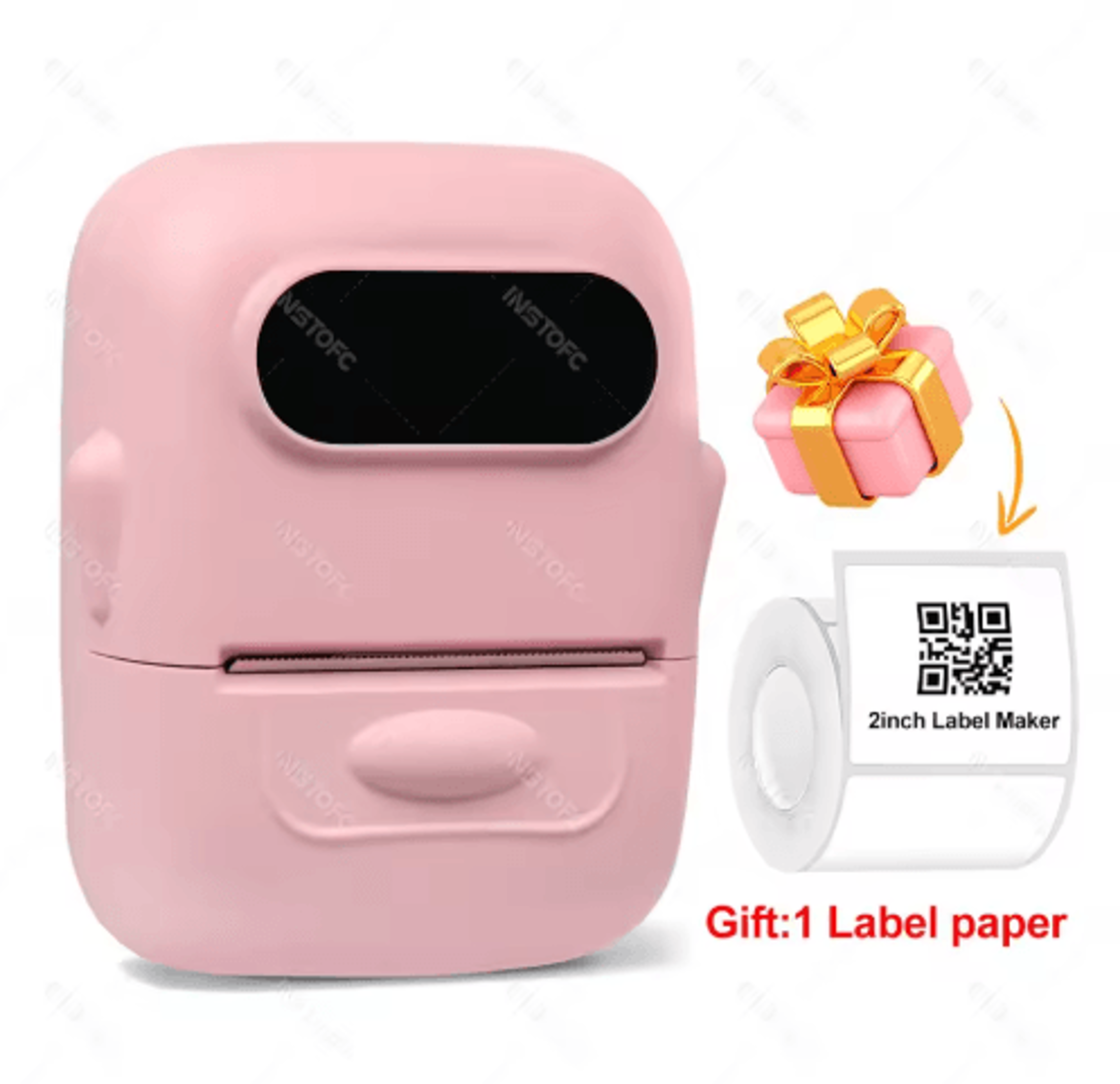 Portable Thermal Label Printer  2Inch Sticker Maker With Label Paper Options 17