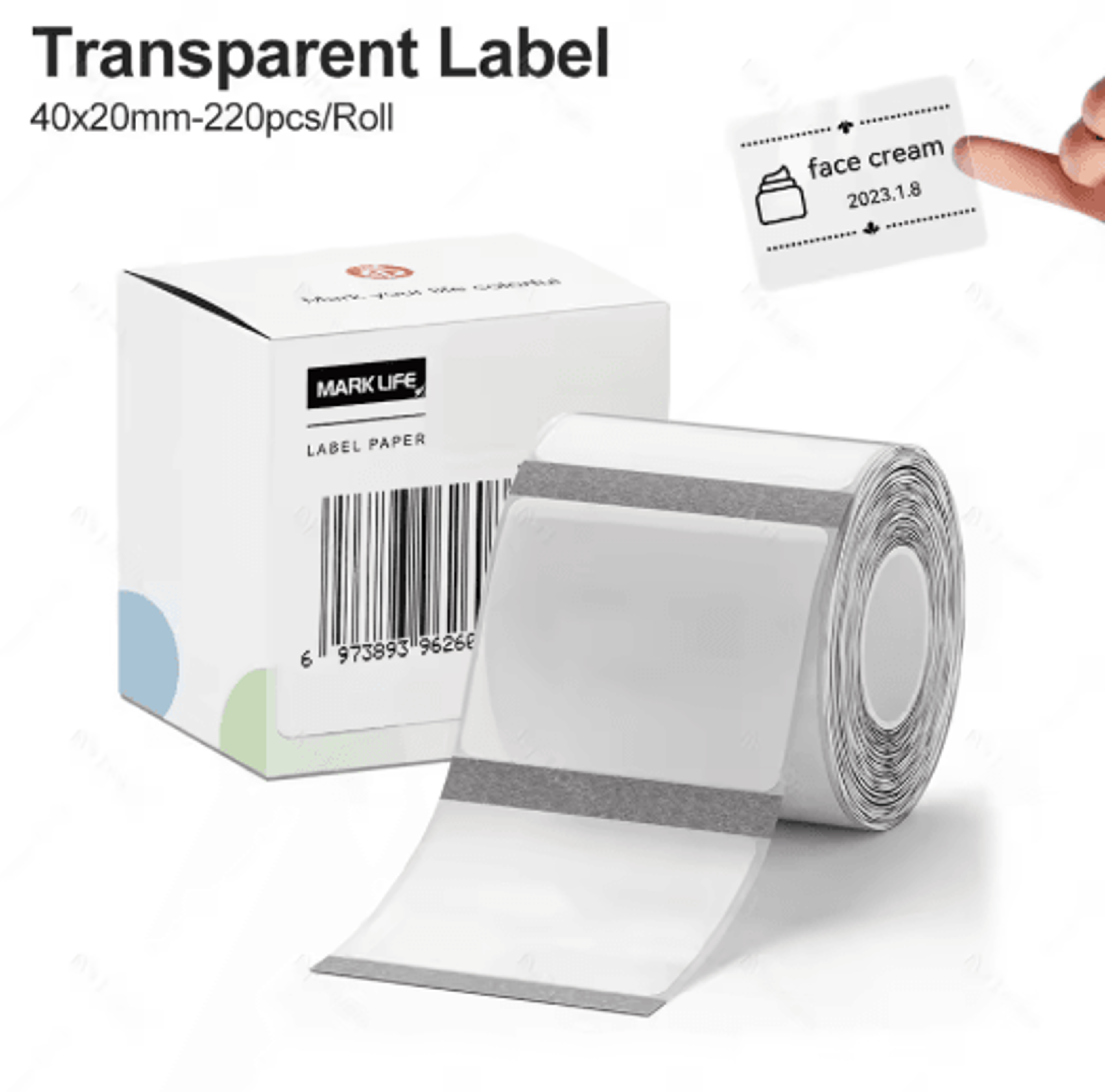 Portable Thermal Label Printer  2Inch Sticker Maker With Label Paper Options 6