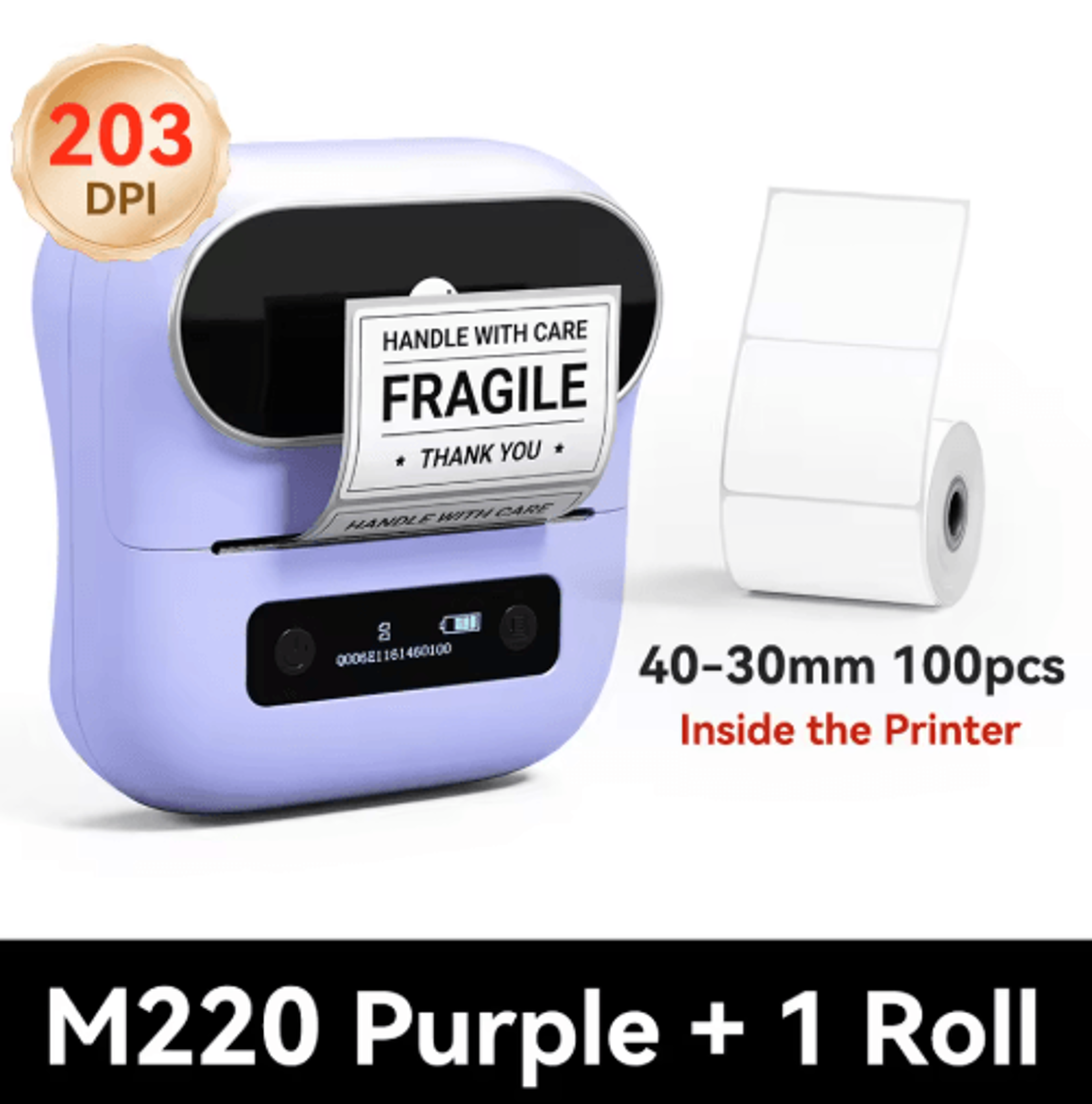 Portable Thermal Label Printer  Multifunctional Sticker Maker For Office  Clothing Tags 3