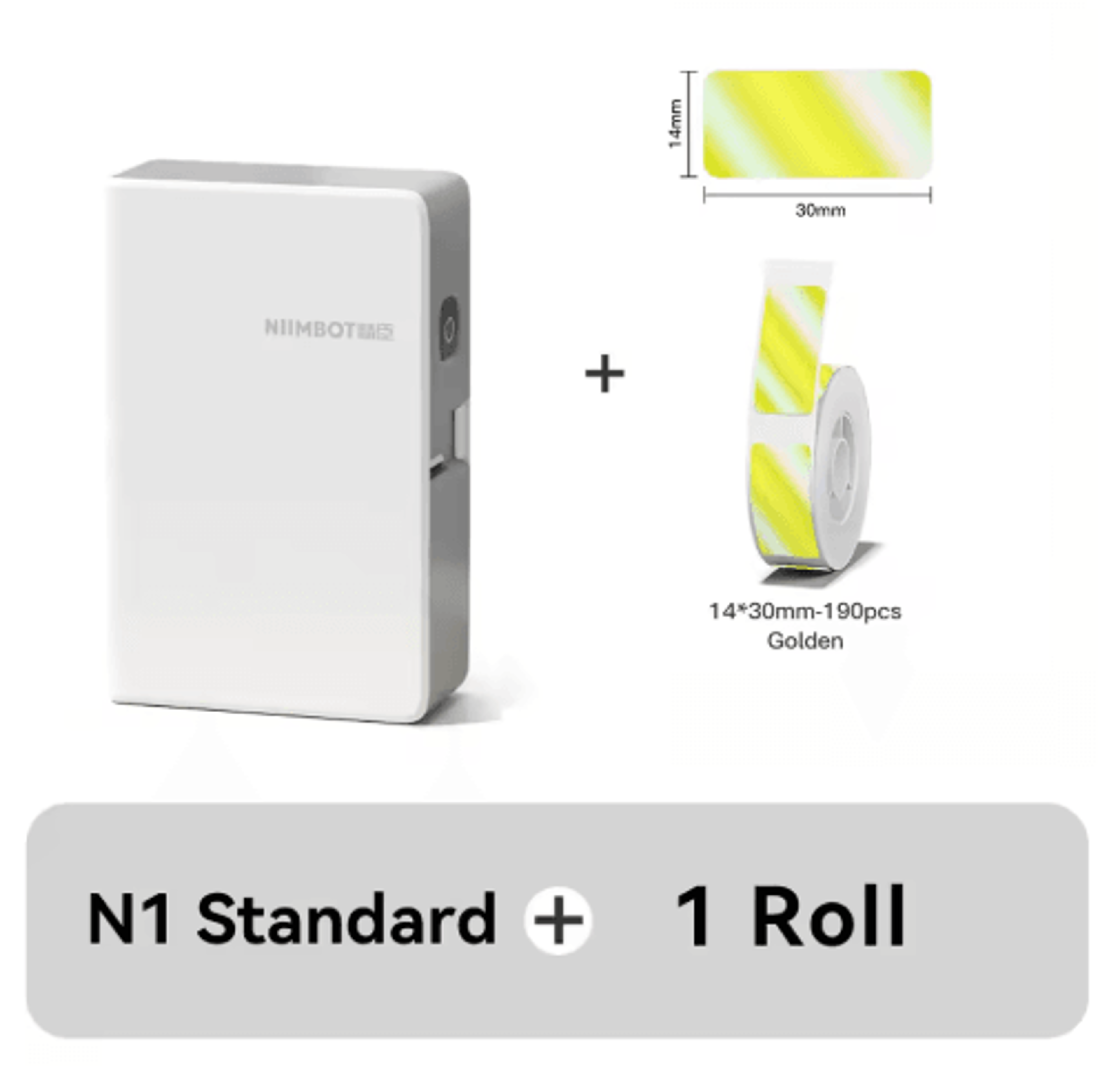 Mini Portable Thermal Transfer Label Printer  Pocket Sticker Maker With Durable Ribbon  PET Labels 6