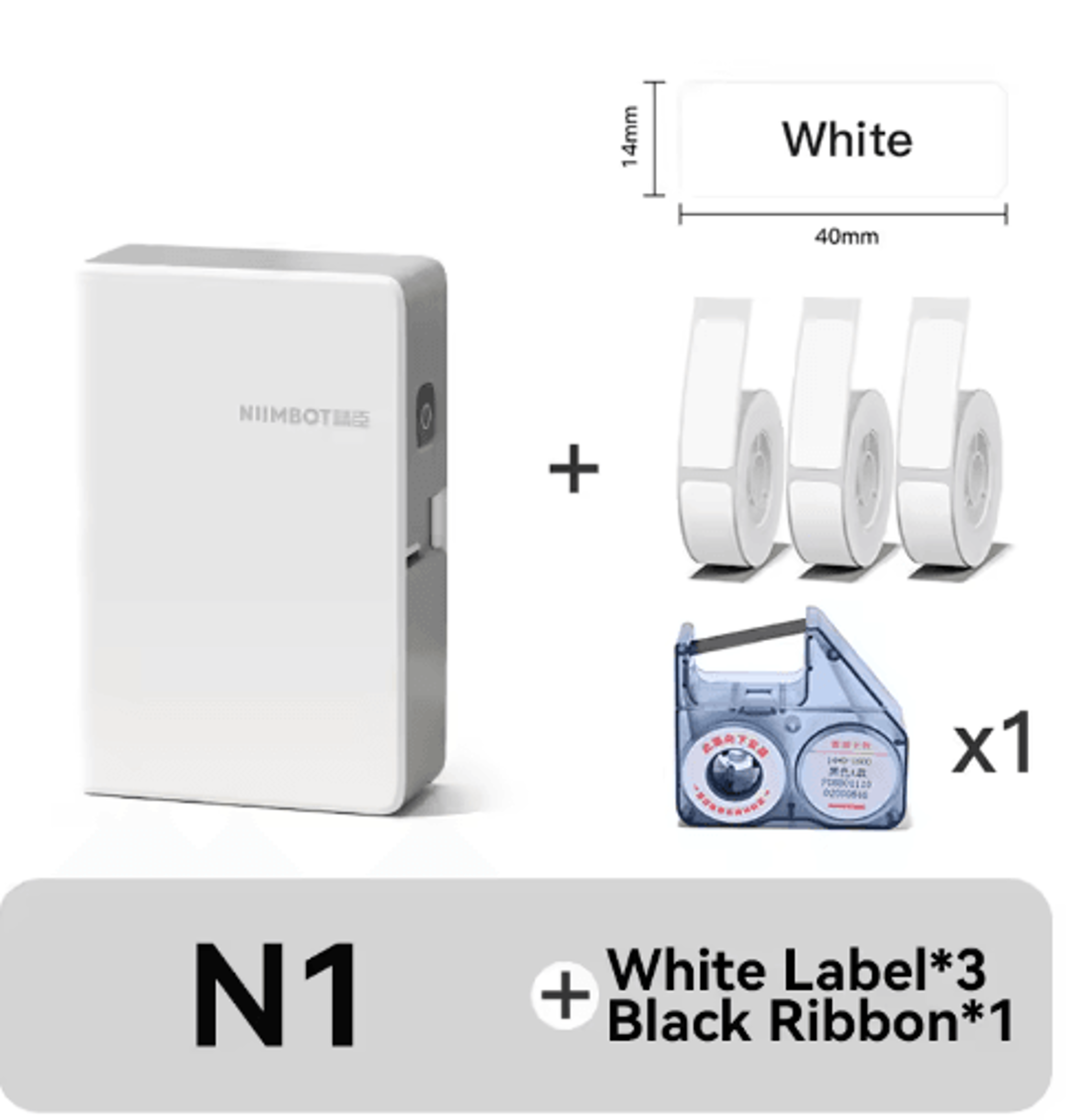 Mini Portable Thermal Transfer Label Printer  Pocket Sticker Maker With Durable Ribbon  PET Labels 16