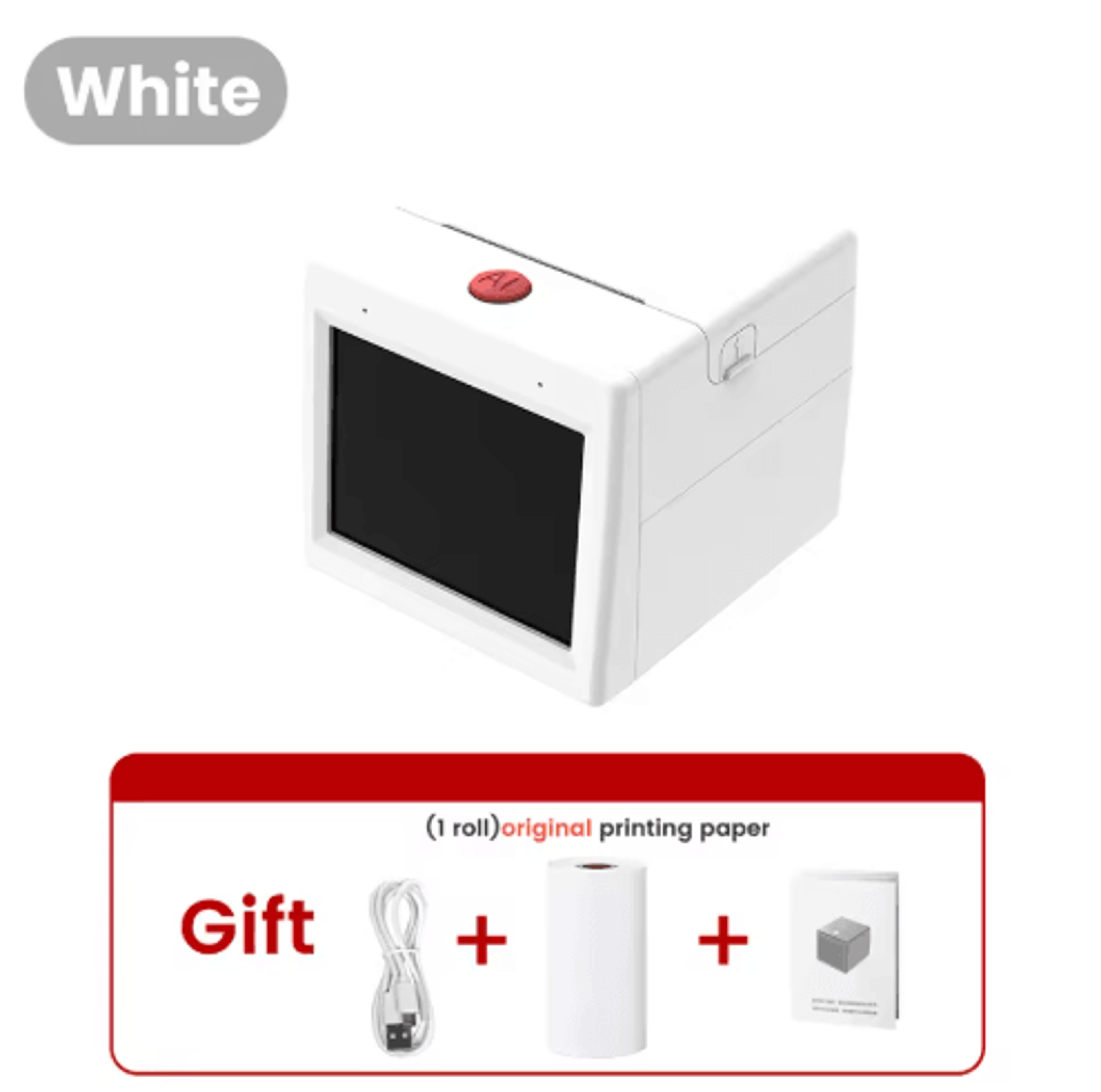 AI Magic Box Portable Thermal Printer  VoiceControlled WiFi Drawing Printer For Kids 2