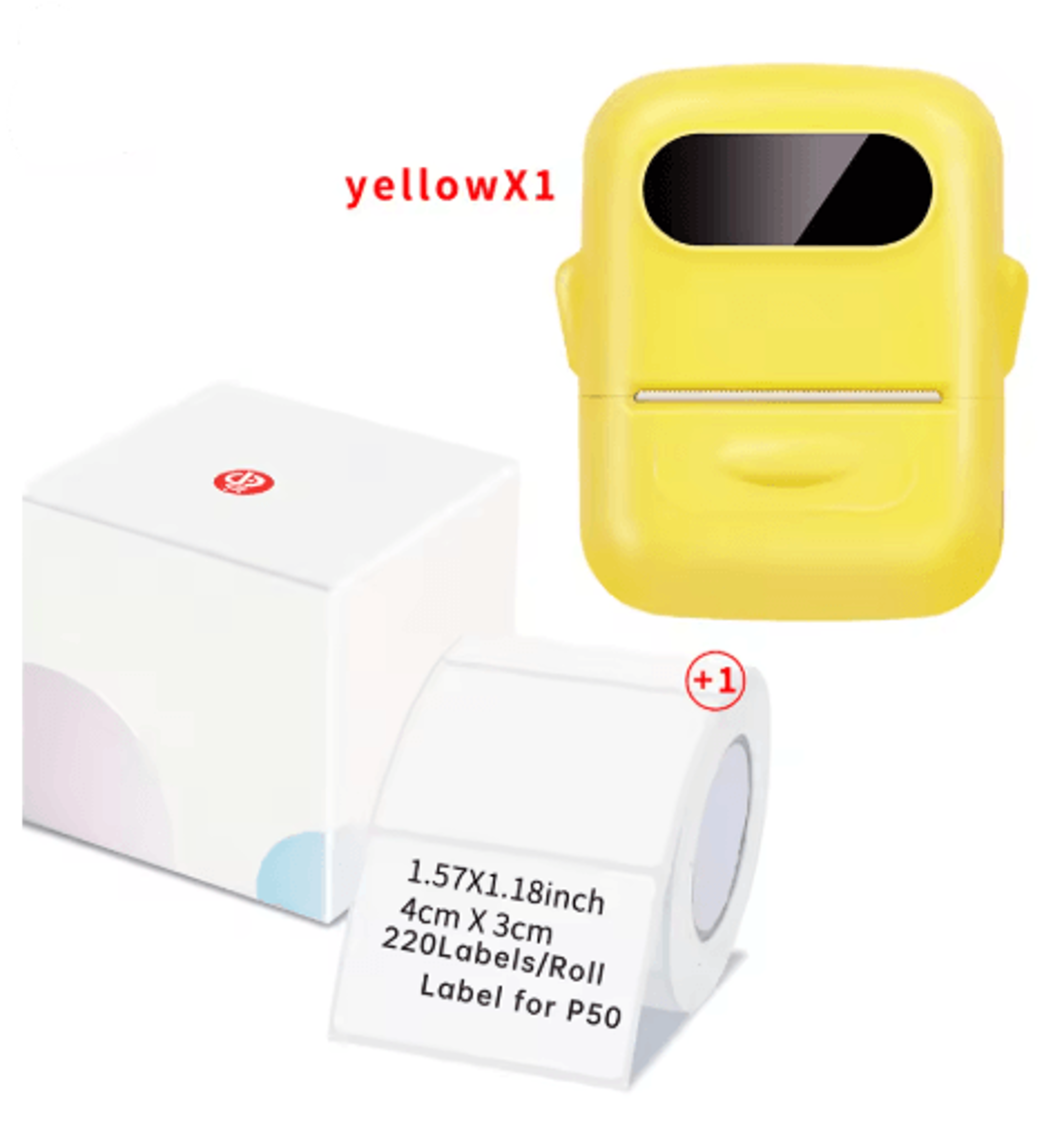 P50 Bluetooth Thermal Label Printer  Portable Waterproof Sticker Maker 6