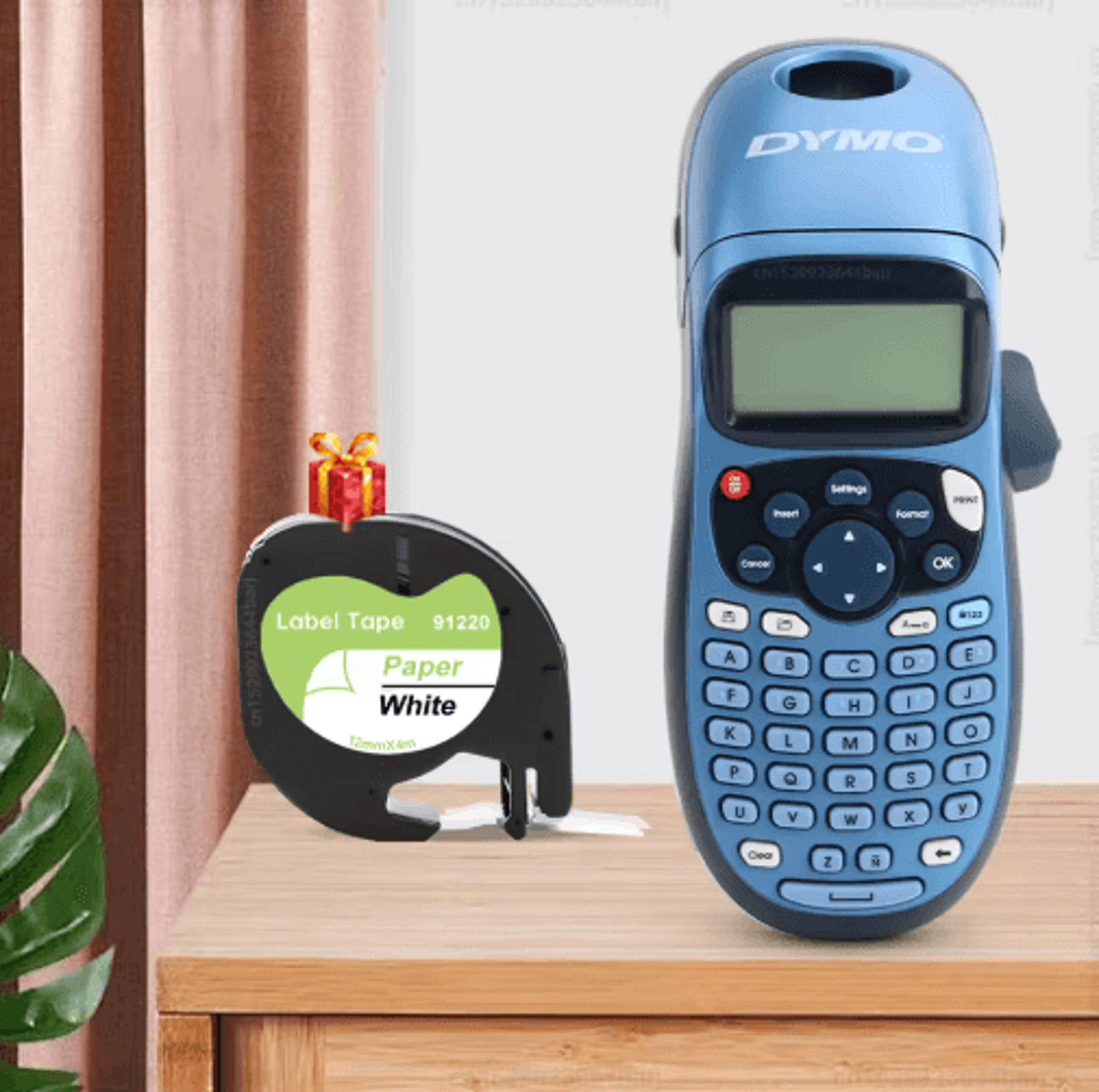 Handheld Label Printer  Portable Sticker Maker With 12mm Dymo LT Tape 2