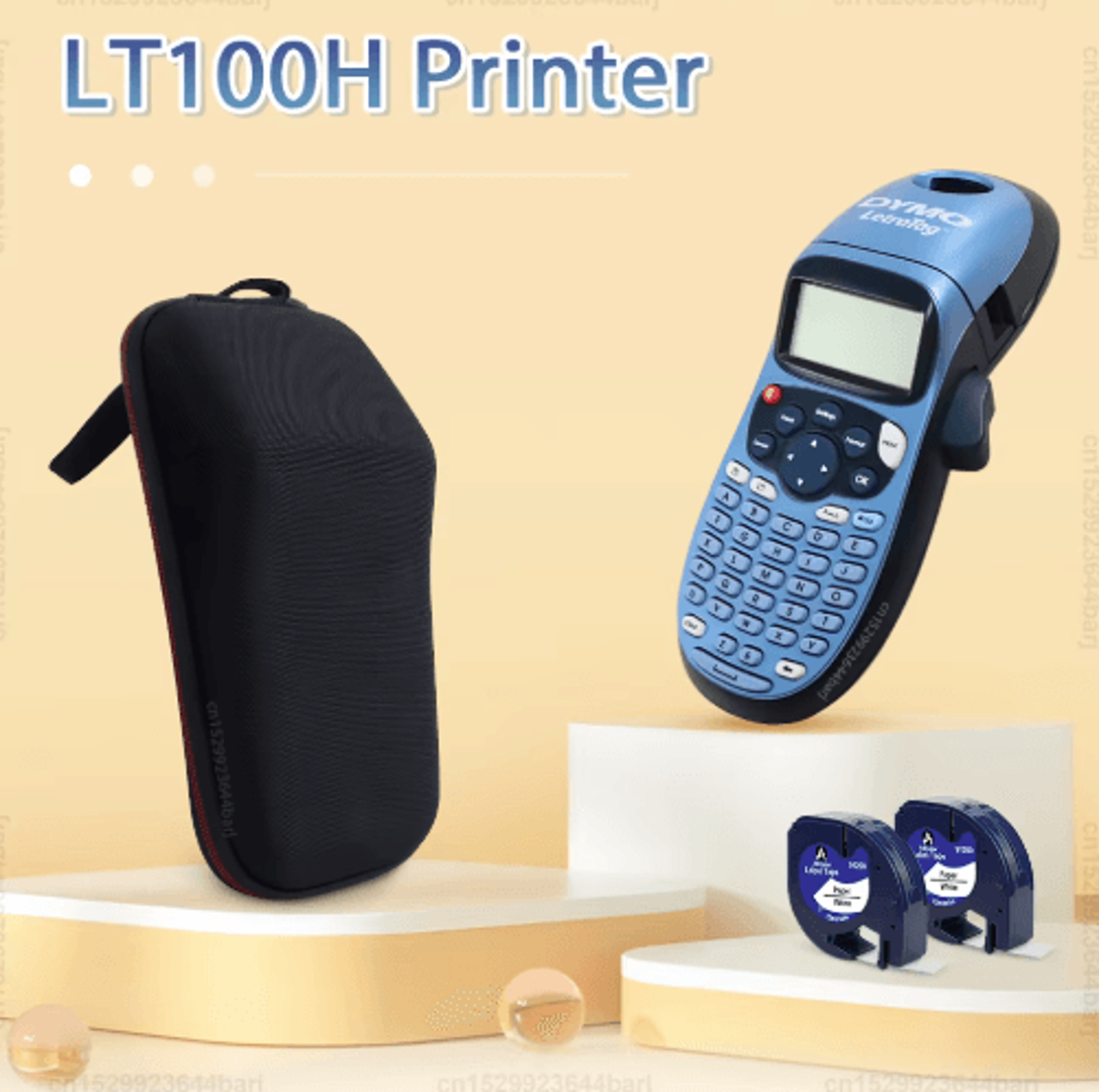 Handheld Label Printer  Portable Sticker Maker With 12mm Dymo LT Tape 9
