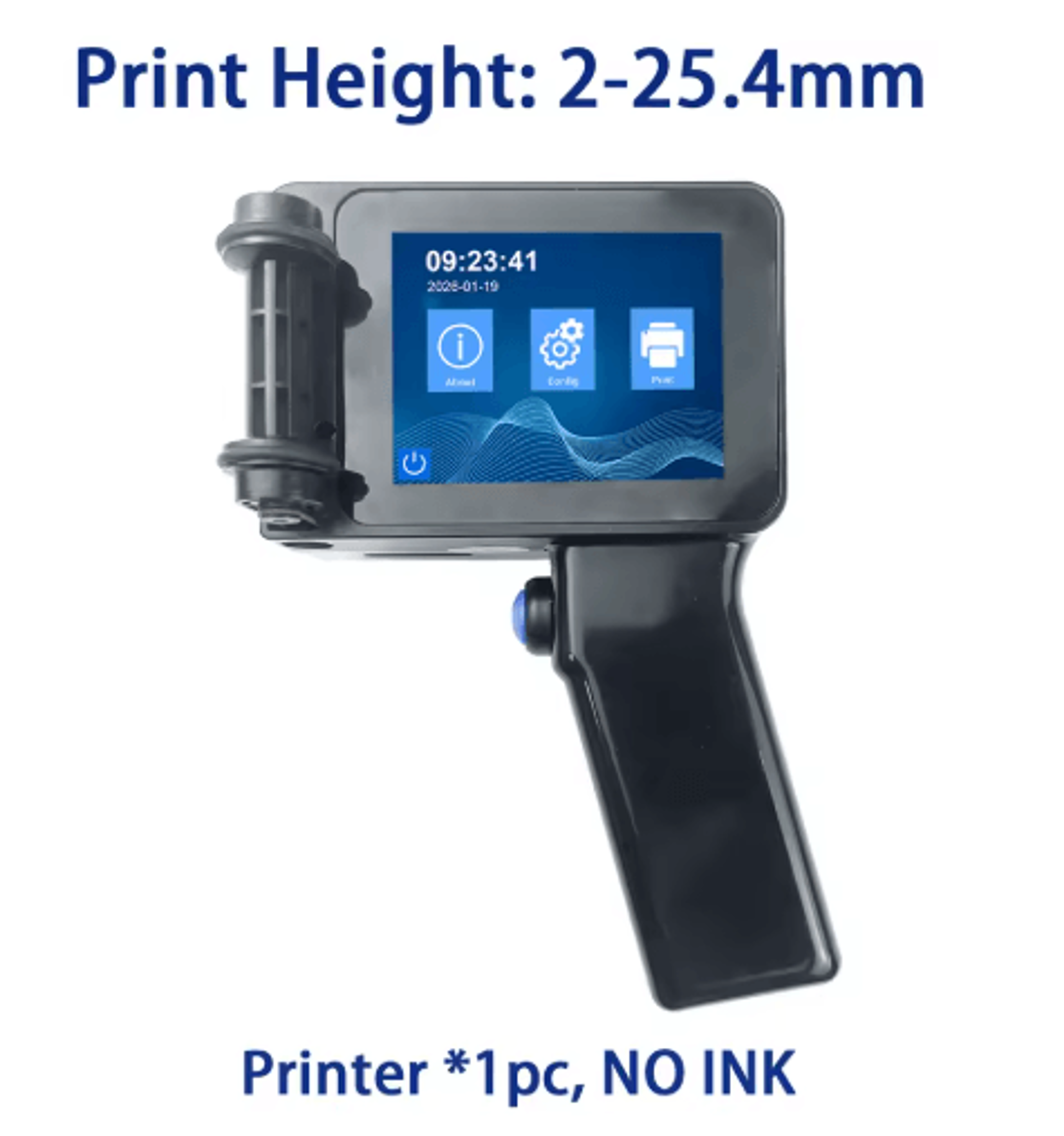 Portable Handheld Inkjet Printer  NonEncrypted QR Code Barcode  Date Coding Machine 4