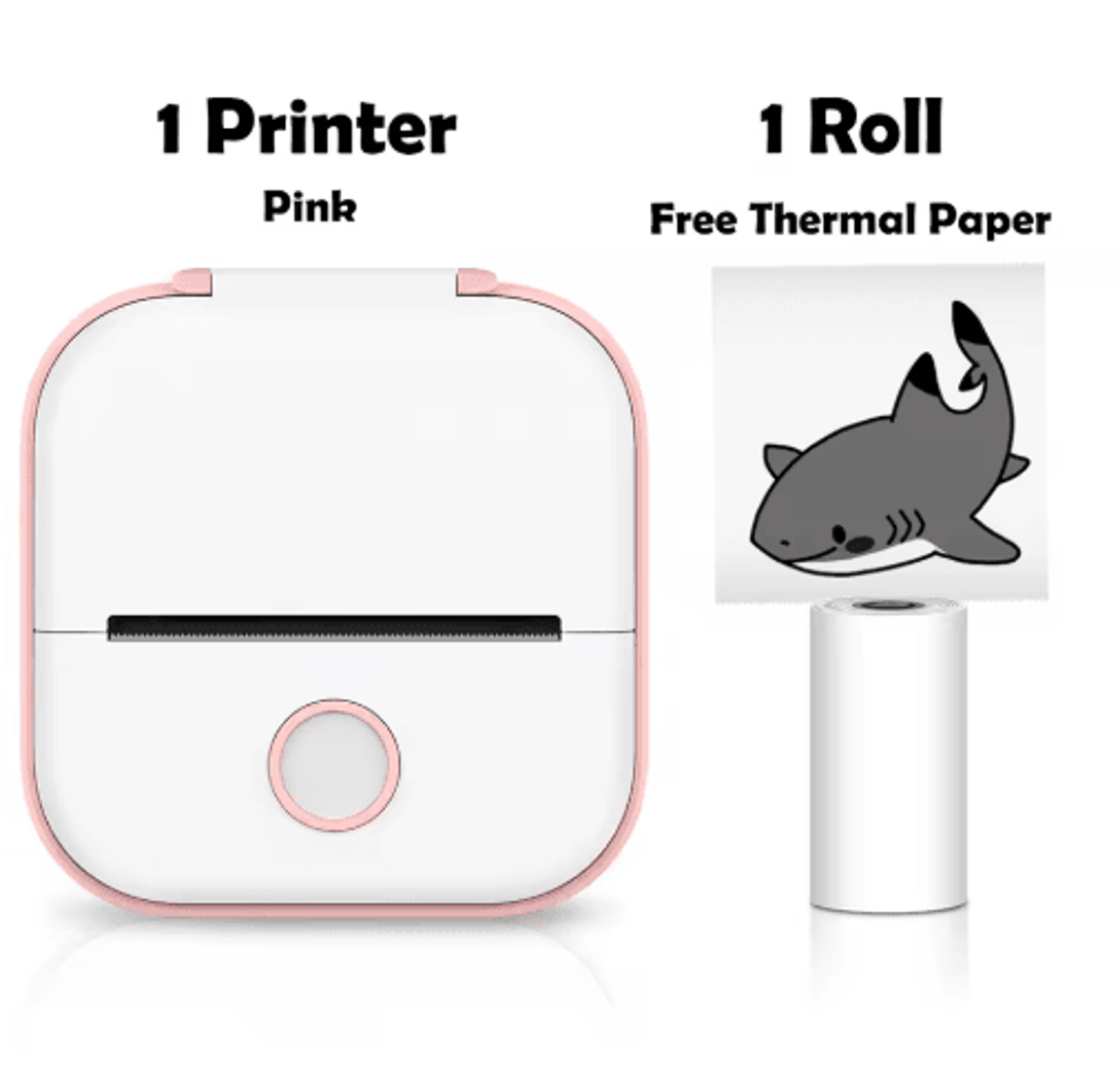 T02 Mini Portable Thermal Printer  Wireless Inkless Pocket Sticker Maker 9