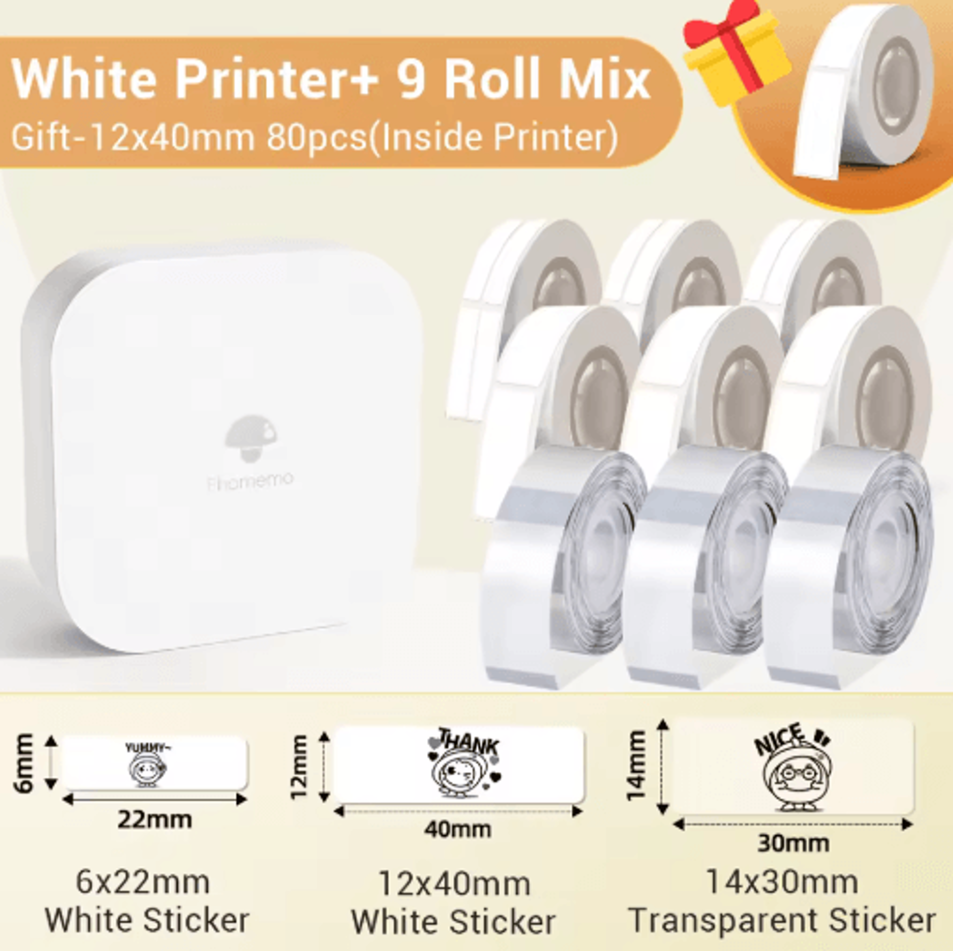 Q30 Wireless Mini Label Maker  Portable Thermal Sticker  Barcode Printer 1
