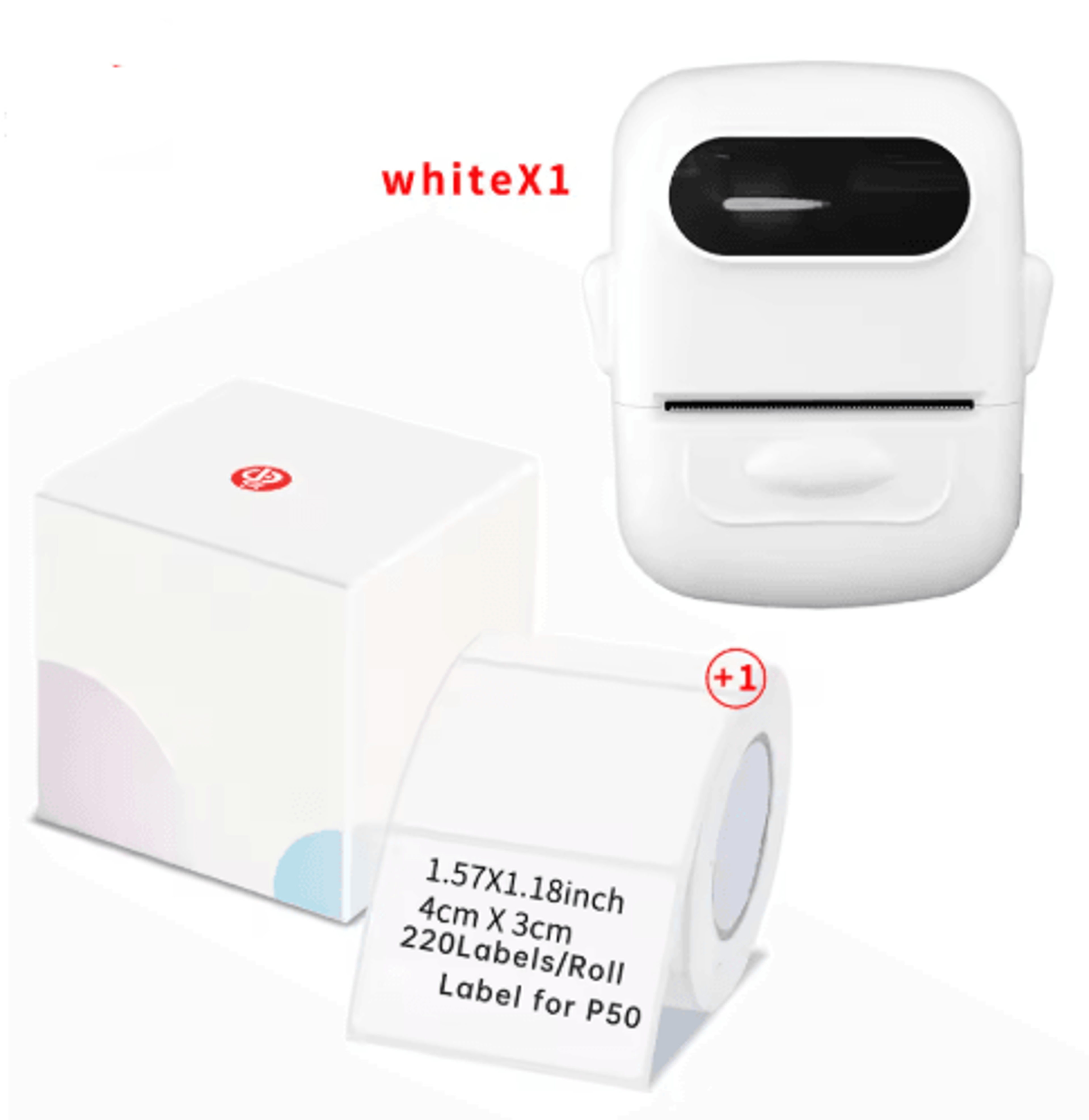 Mini Bluetooth Thermal Label Printer  Portable SelfAdhesive Sticker  Price Tag Maker 3