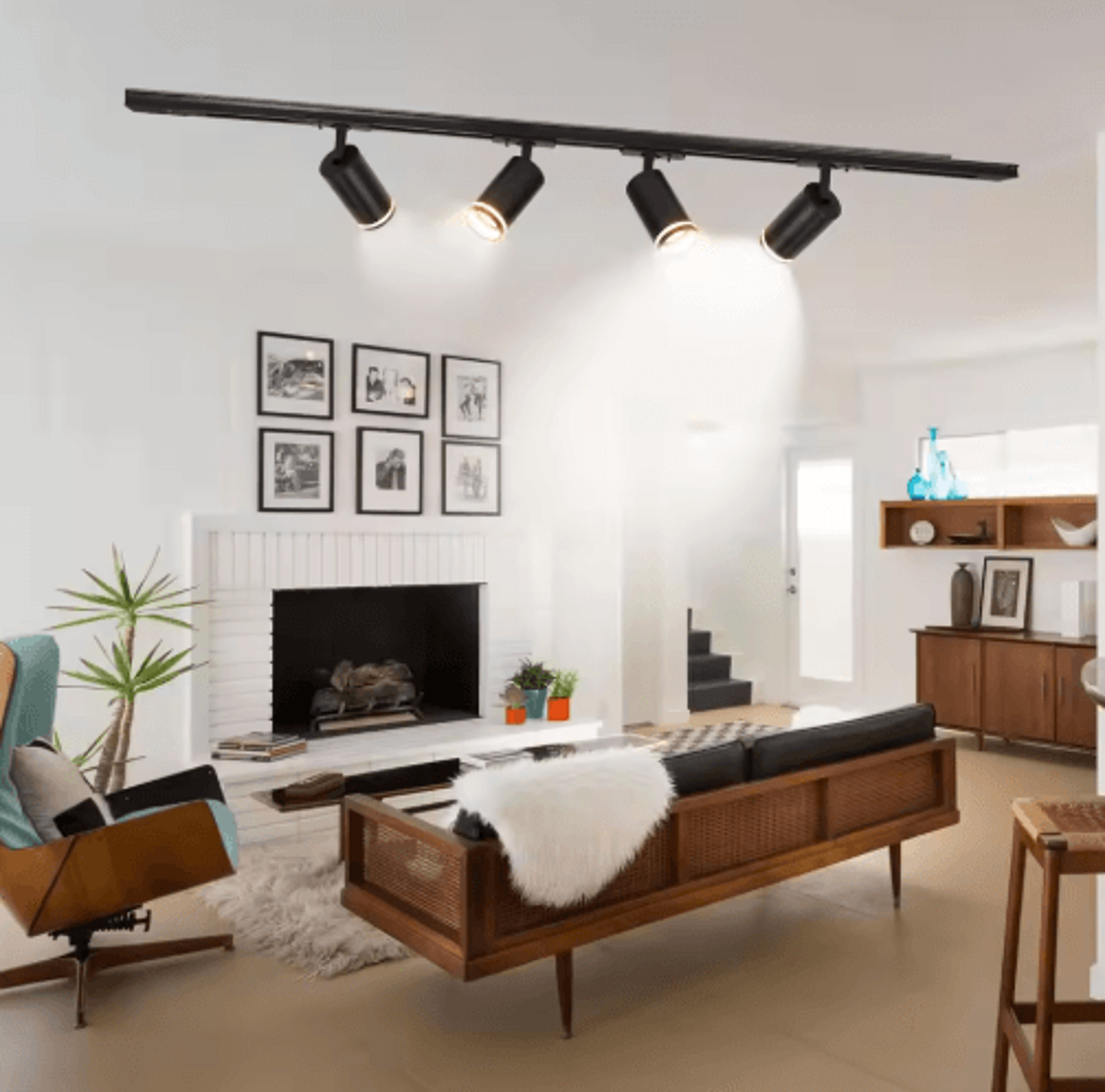 220V LED Track Spotlight  Modern Ceiling  Wall Rail Lighting Fixture 17
