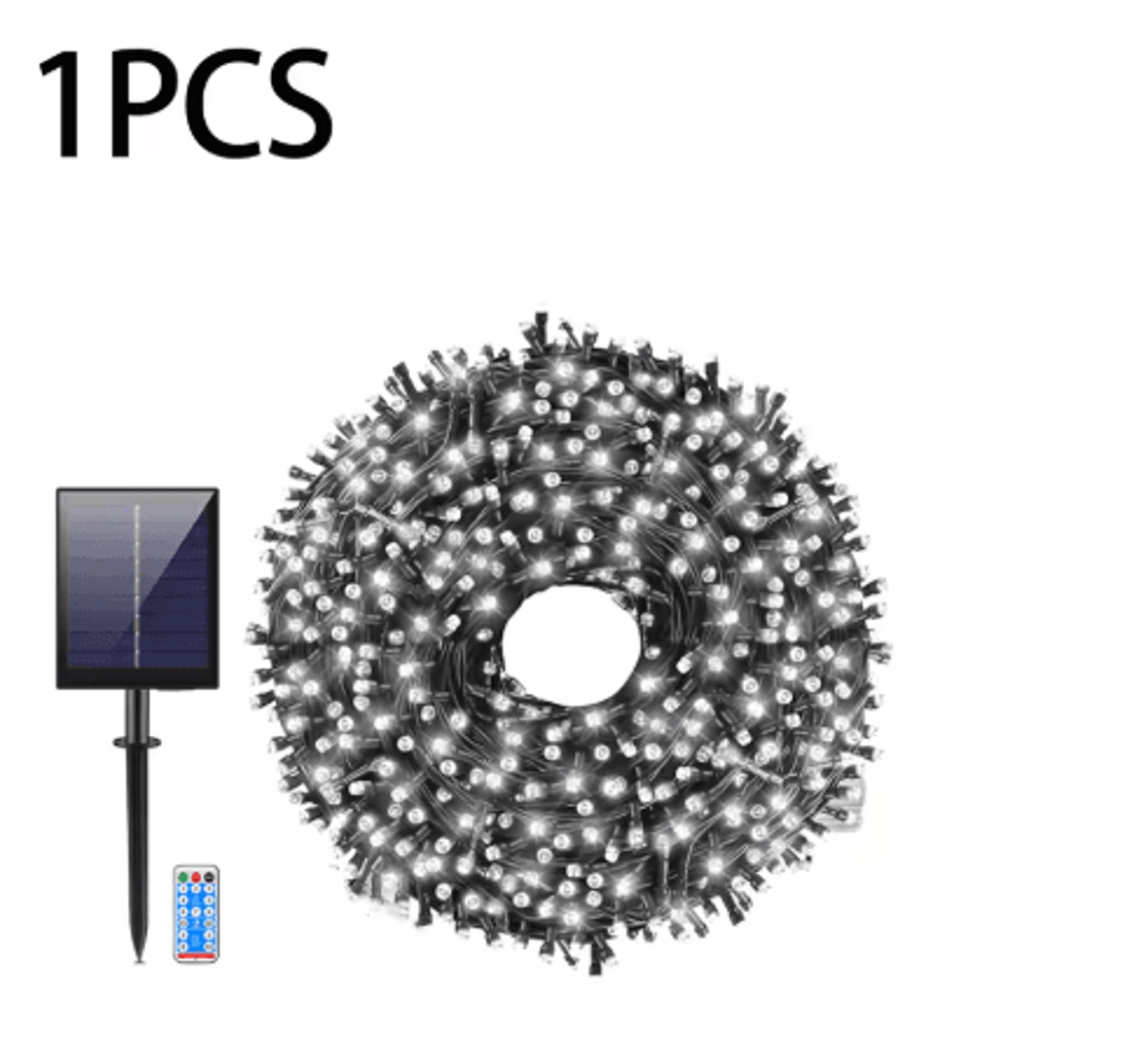 Solar LED Fairy String Lights  Waterproof 10100m Outdoor Garden  Christmas Lights 2