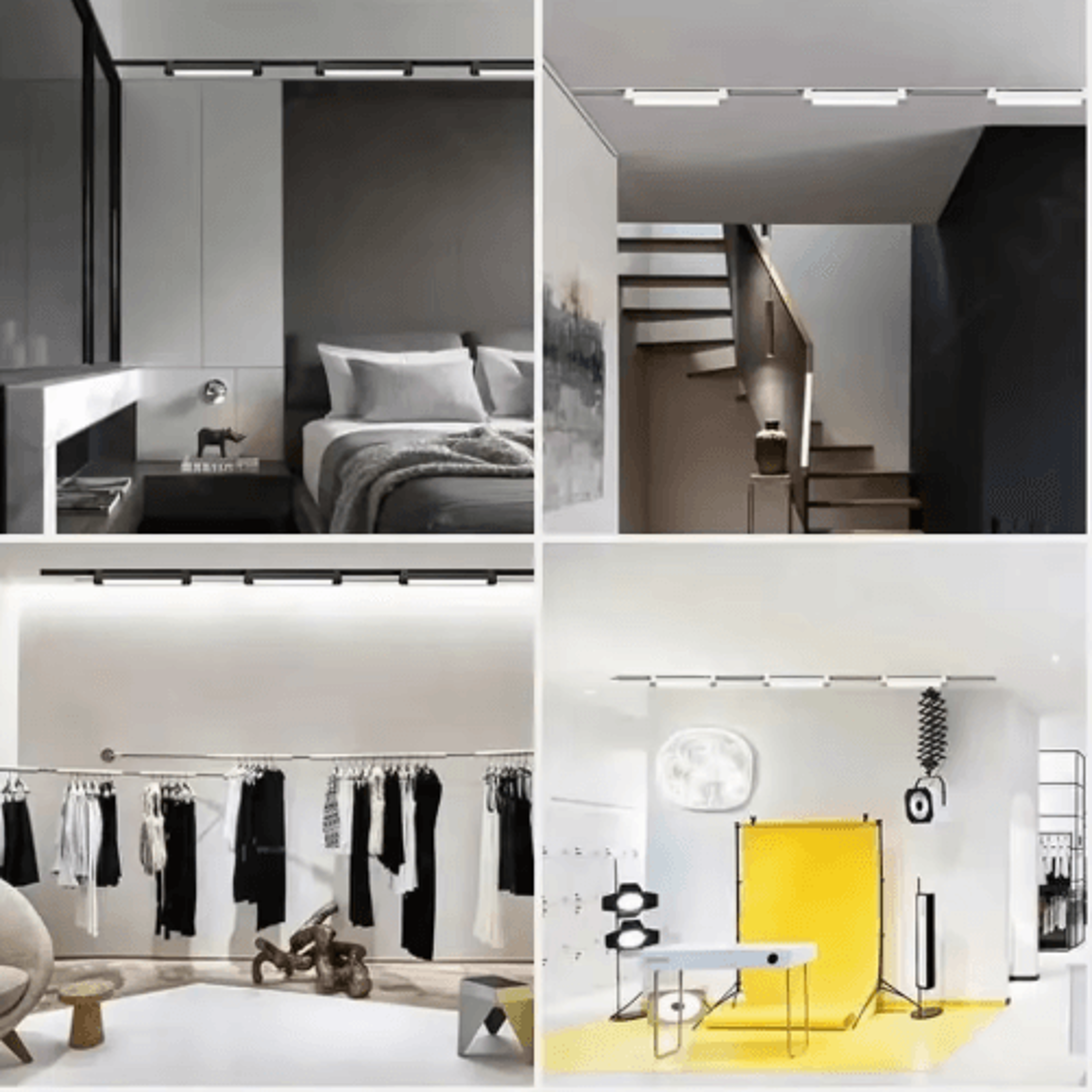 10W20W30W COB LED Track Spotlight  Modern Rail Lighting For Home  Shop 20