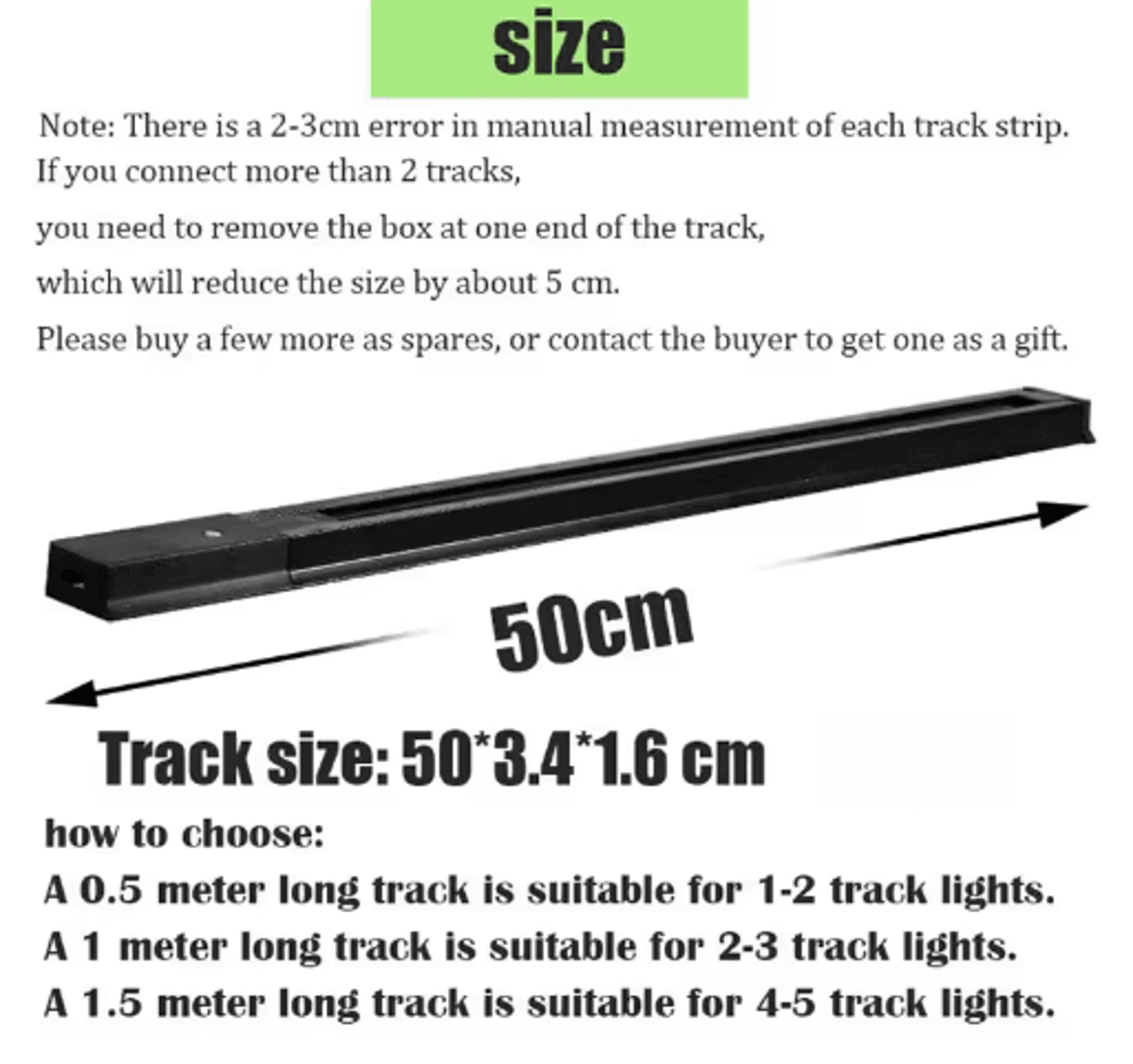 GU10 Dimmable LED Track Light  110V Smart Home Ceiling Rail Spotlight 1