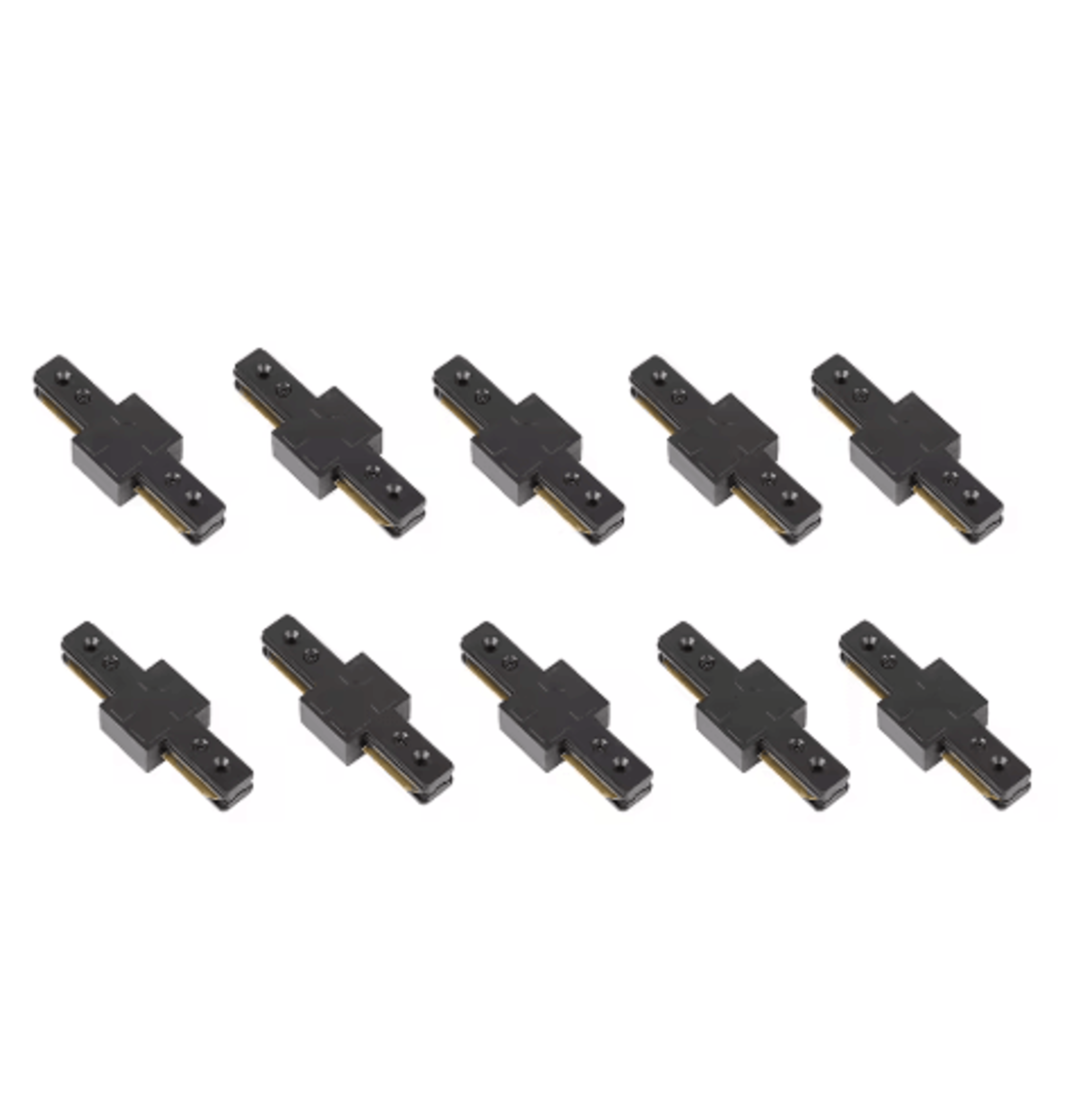 20PCS LED Track Rail Kit  05M1M Spotlight Rails  Connectors For Ceiling Lighting 16