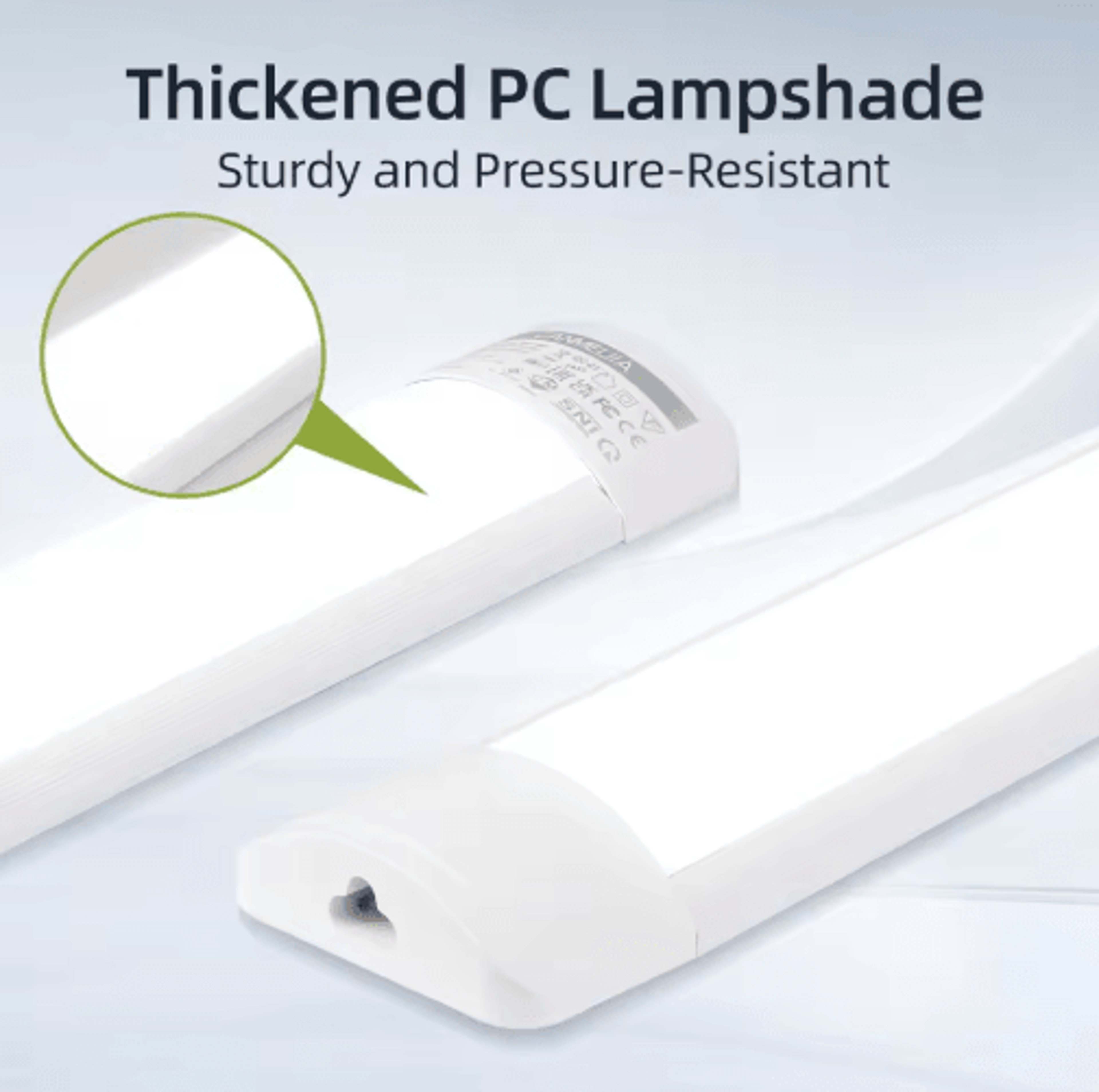 120cm MoistureProof LED Tube Light  100W HighBrightness Industrial  Warehouse Lamp 12