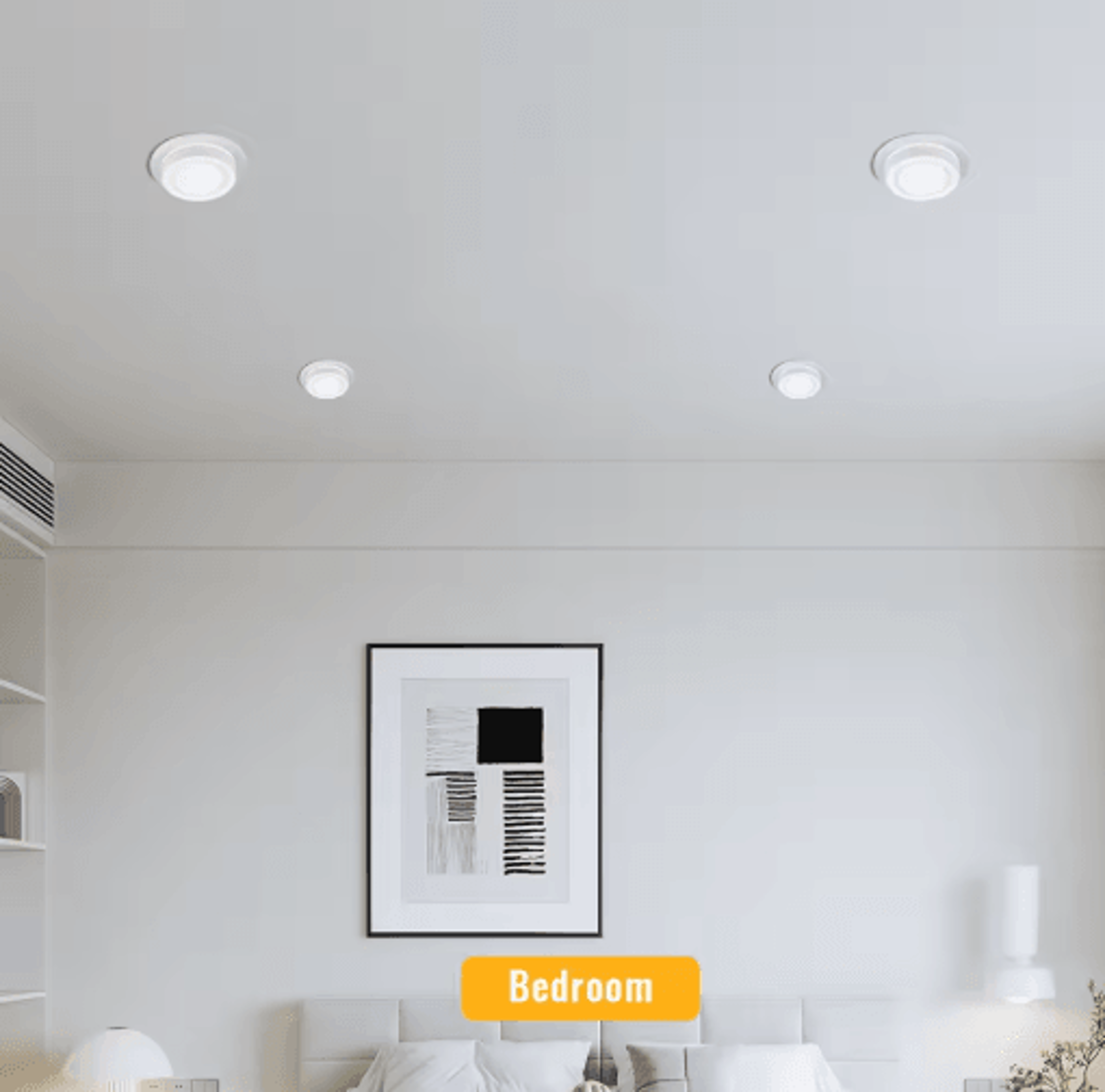 GX53 Recessed LED Ceiling Downlight  Dimmable Spotlight For Modern Homes 6