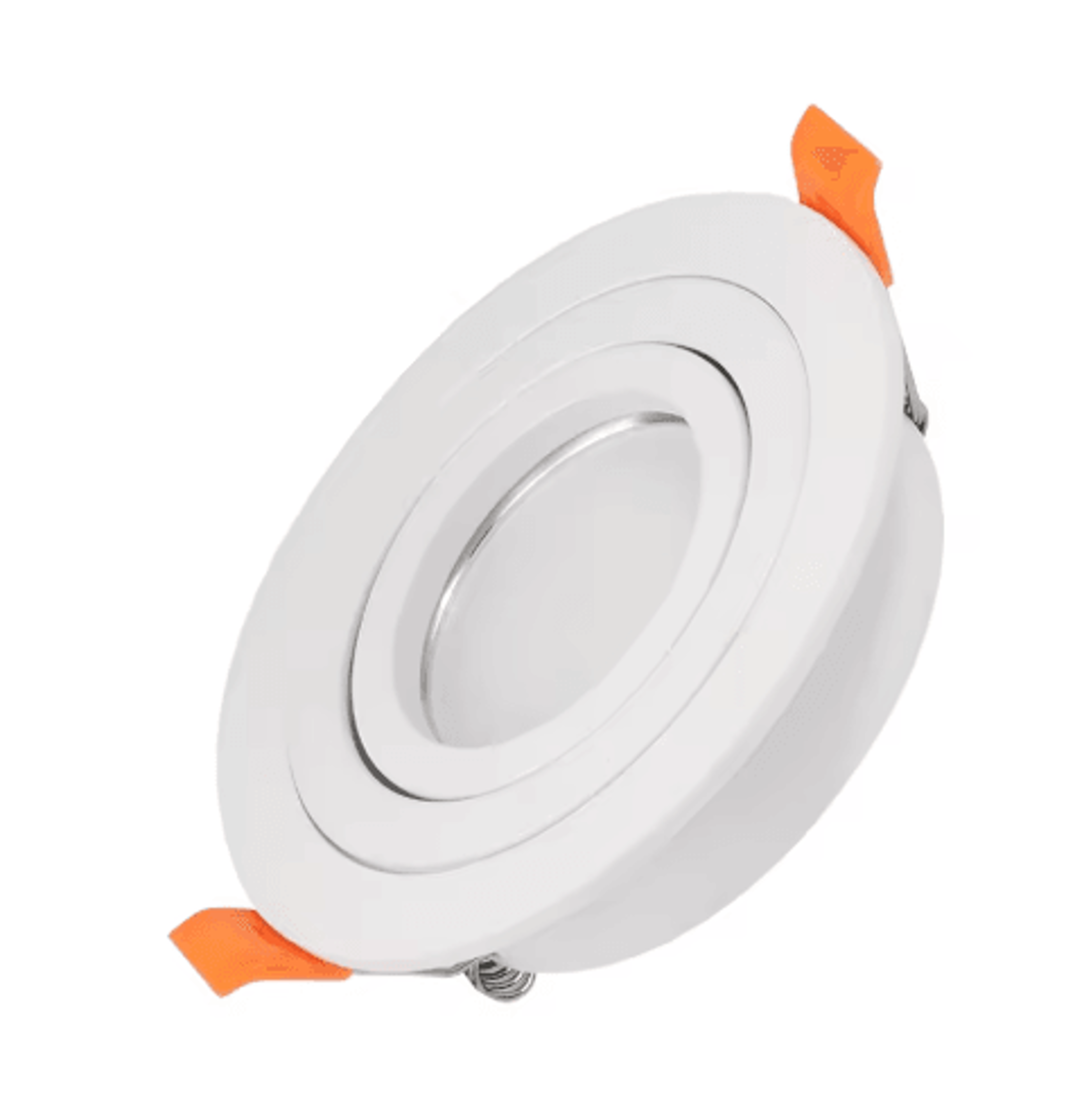 10PCS GU10 Recessed Downlight Frames  Ceiling Spotlight Mounting Fixtures 1