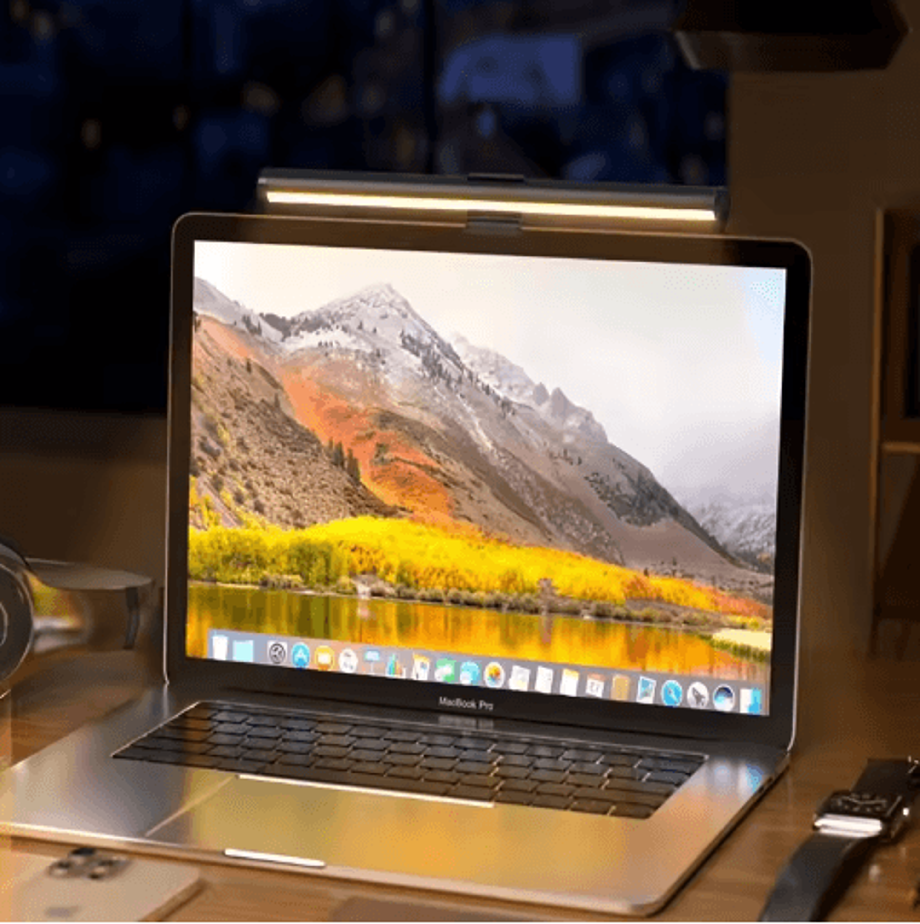 AntiGlare RGB LED Monitor Light Bar  USB Dimmable Screen Lamp 3