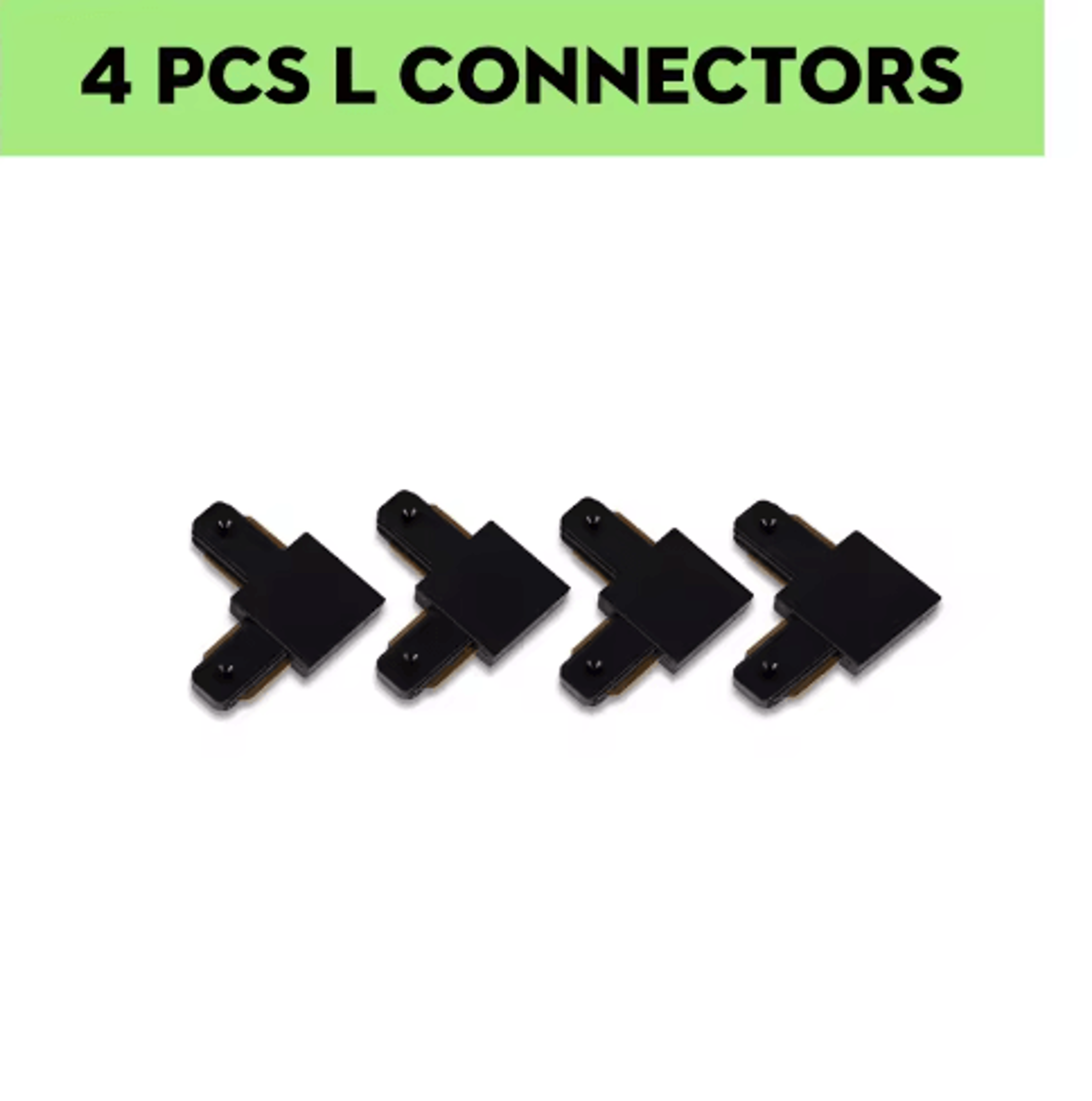 05M1M LED Track Rail Kit  Straight  LShaped Connectors For Ceiling Spotlights 20