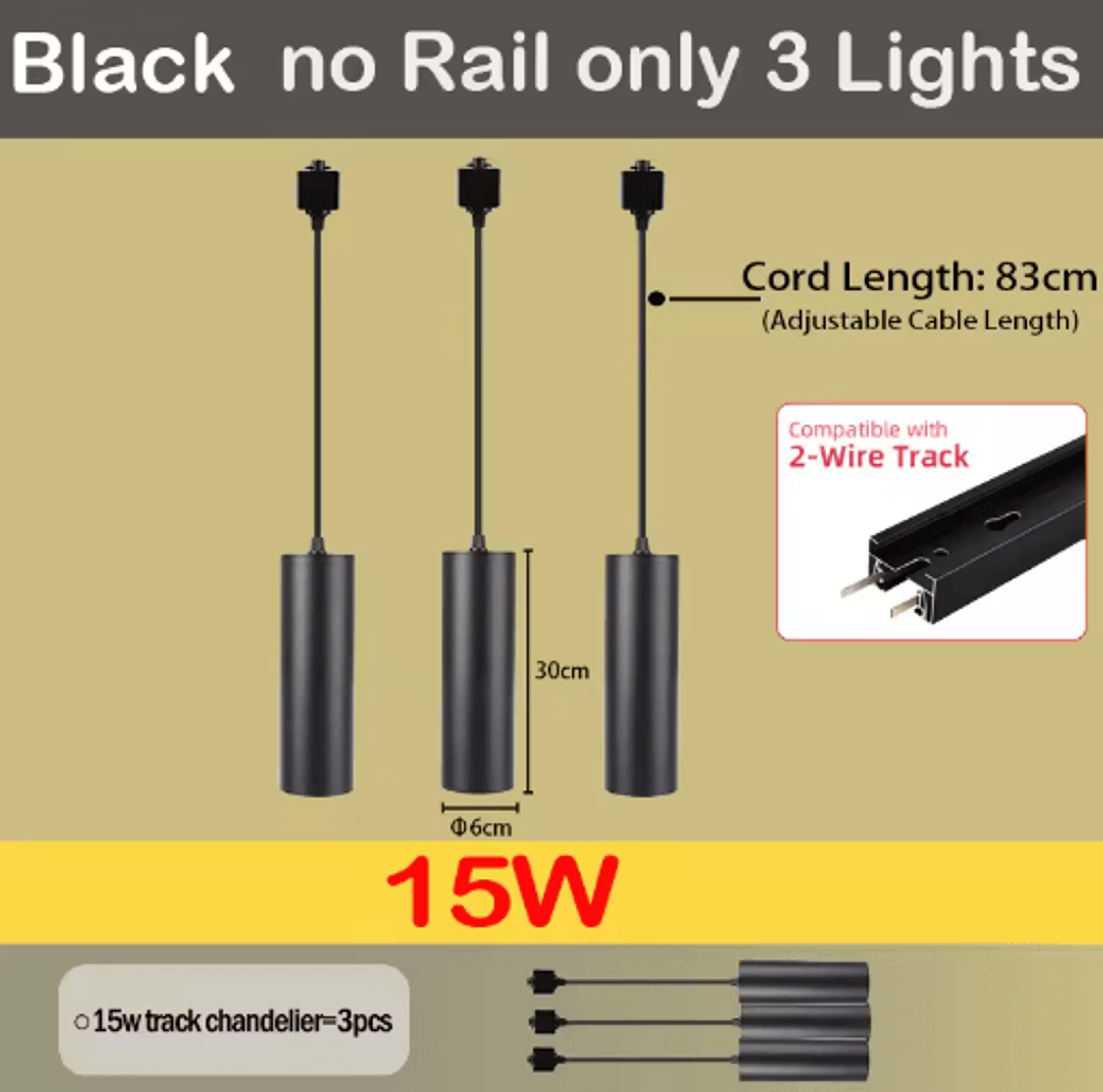 110V GU10 LED Track Lighting Set  Ceiling Rail Spotlights For Home  Shop 11