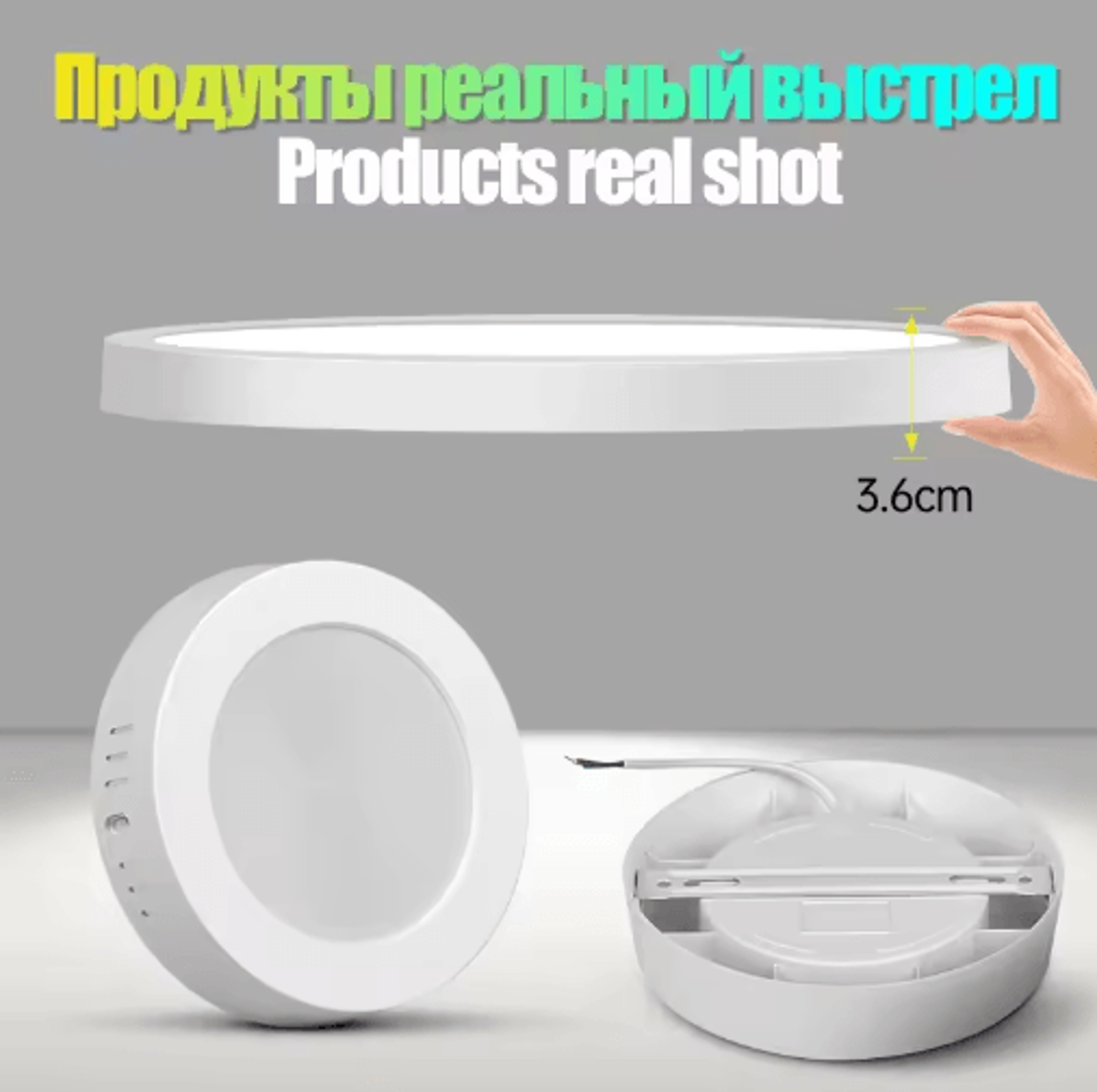 LED Industrial Work Light  110V220V Ceiling Panel Lamp For Workshops  Garages 10