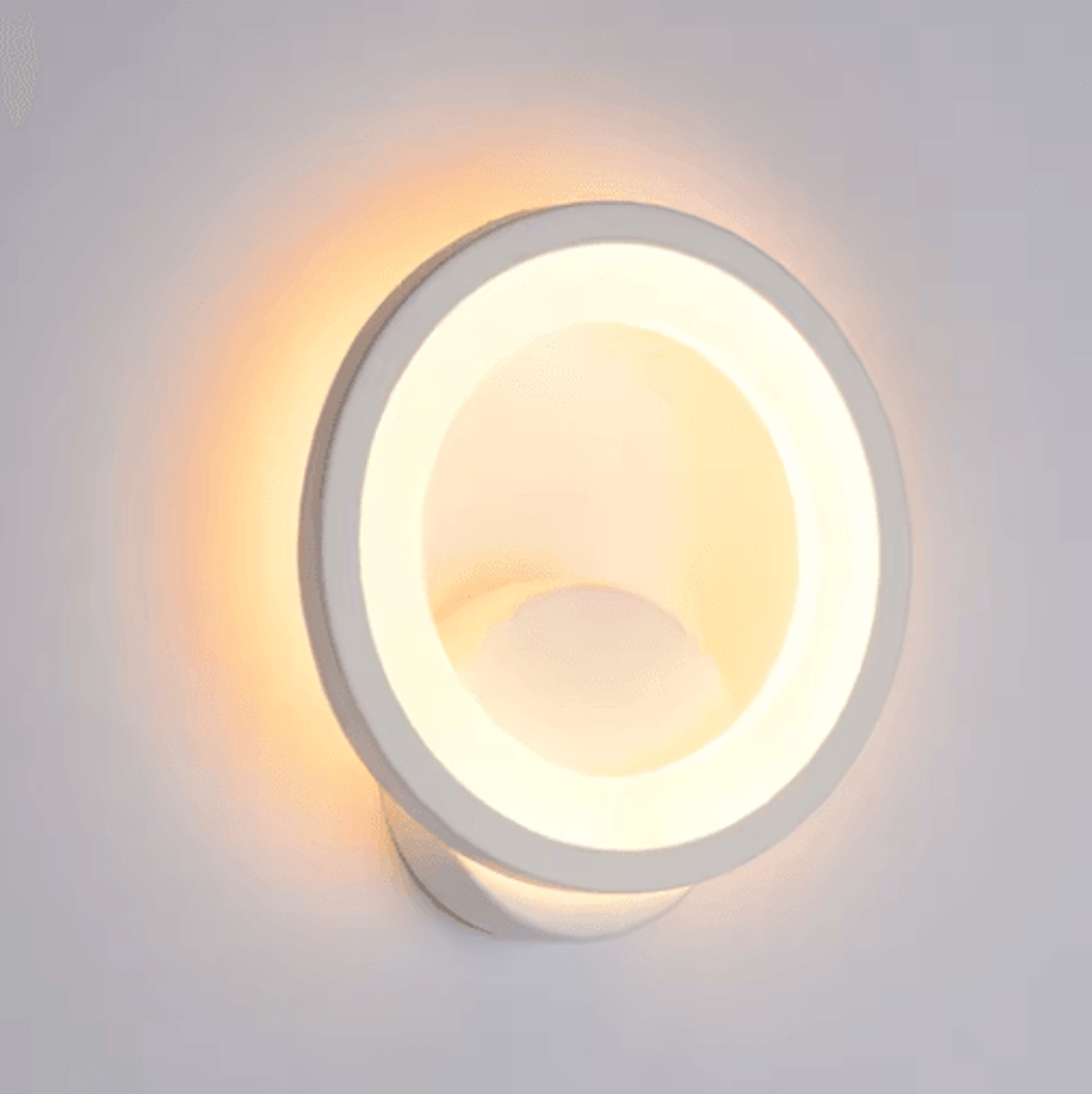 Round European Wall Sconce  Modern Decorative Wall Lamp For Bedroom  Hallway 0