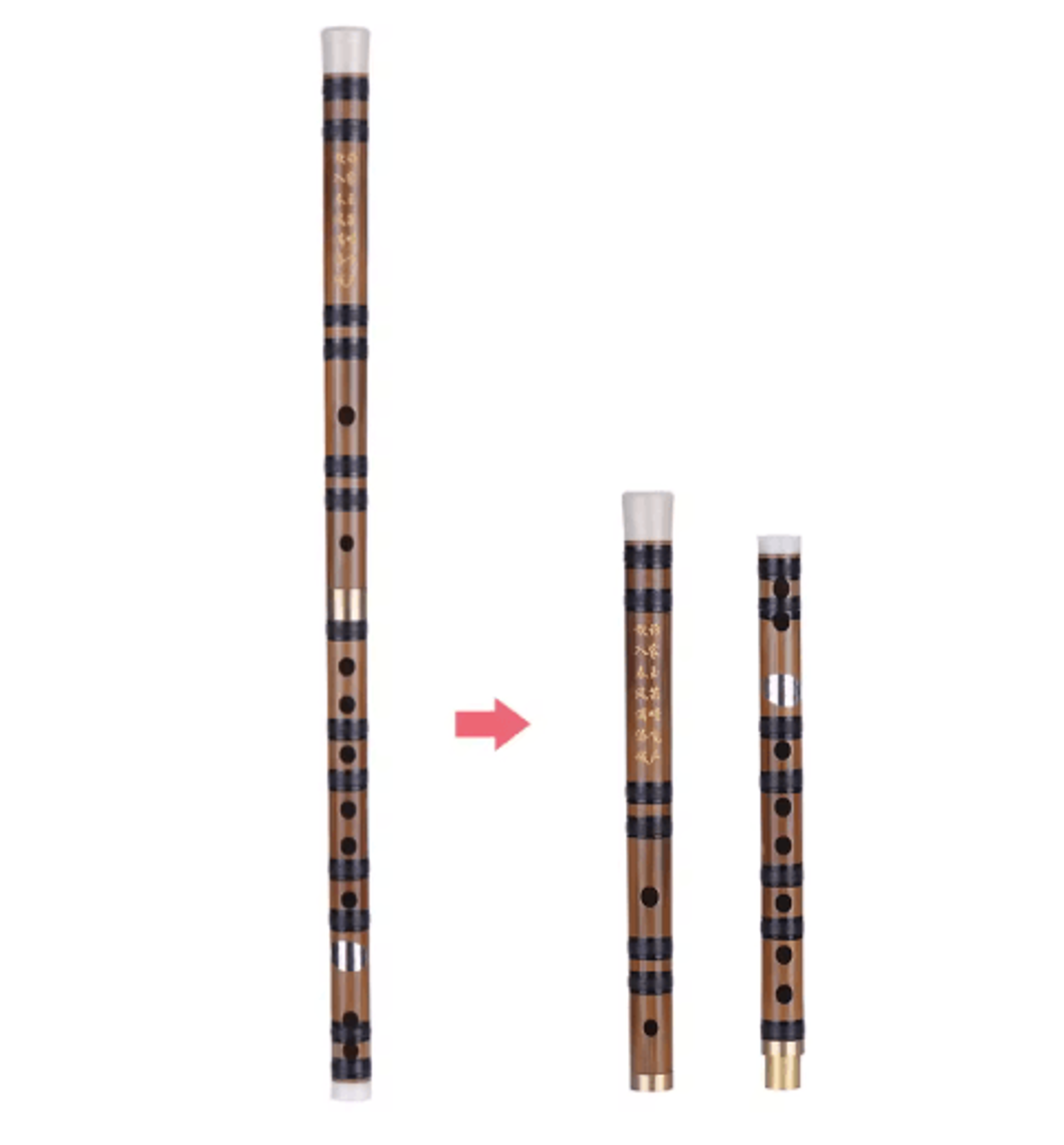 Handmade EKey Bamboo Dizi Flute  Traditional Chinese Woodwind Instrument For Beginners 3