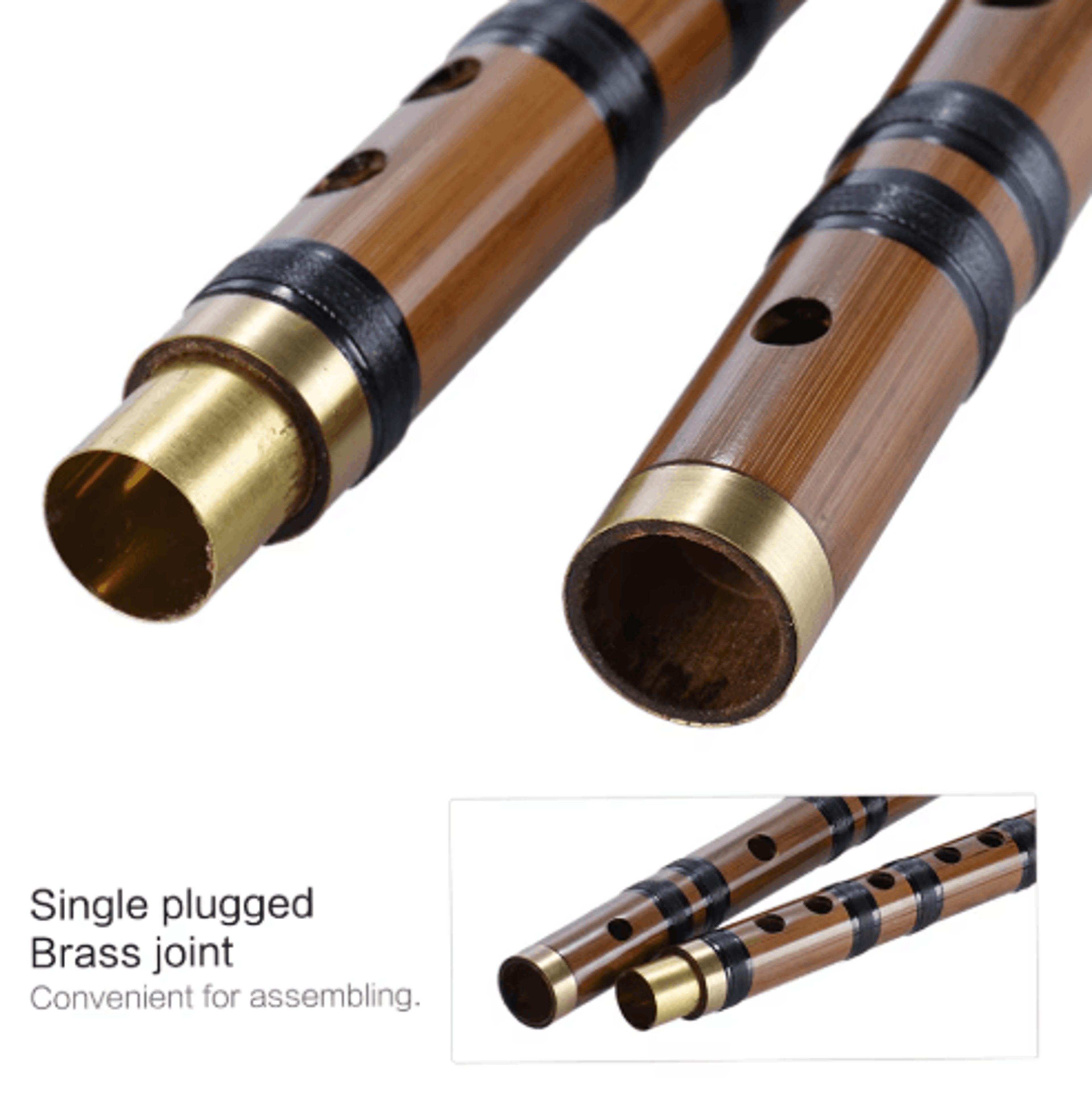 Handmade EKey Bamboo Dizi Flute  Traditional Chinese Woodwind Instrument For Beginners 2