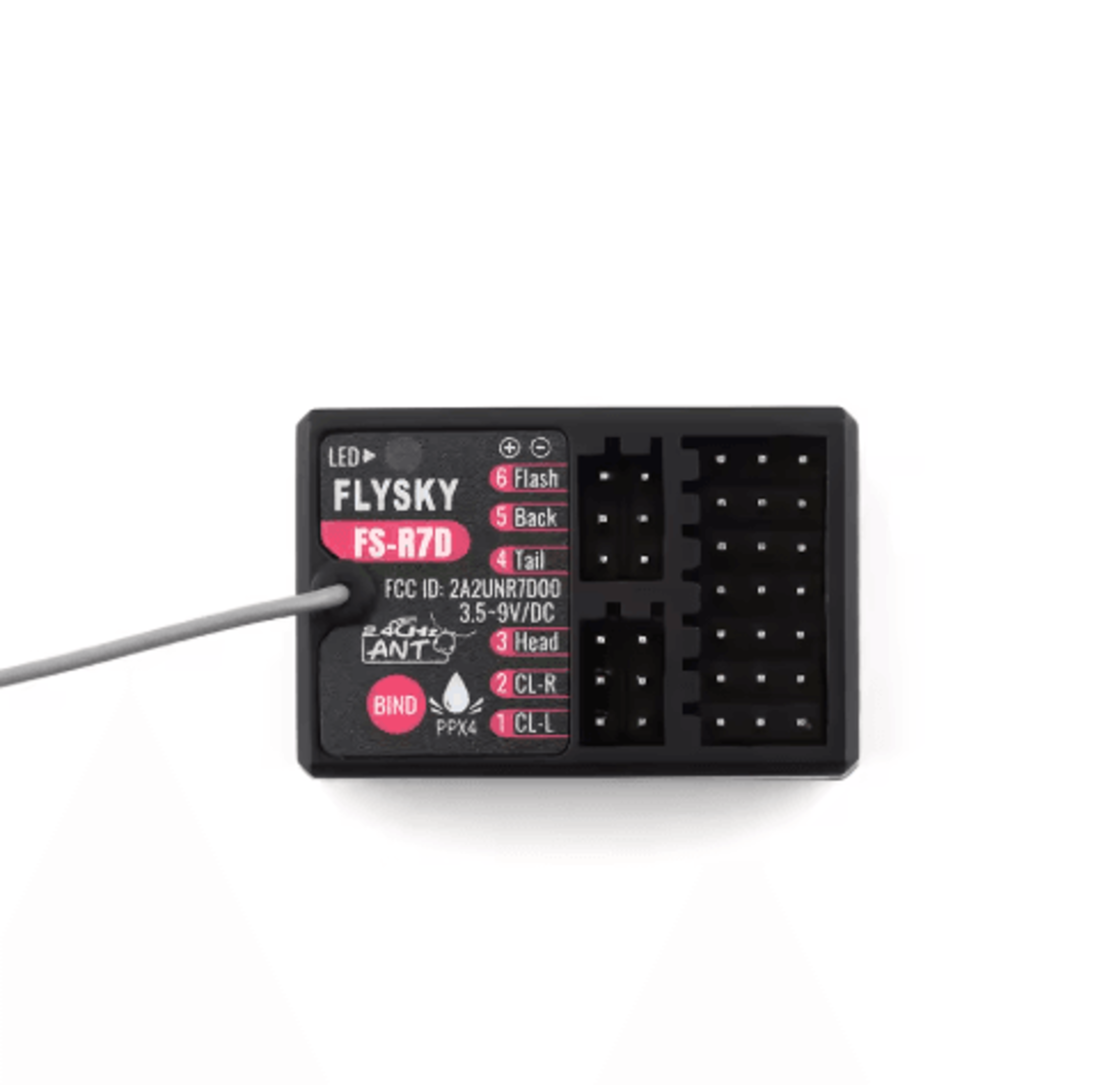 24GHz RC Receiver  PPMiBUS Output For Remote Control Cars 0